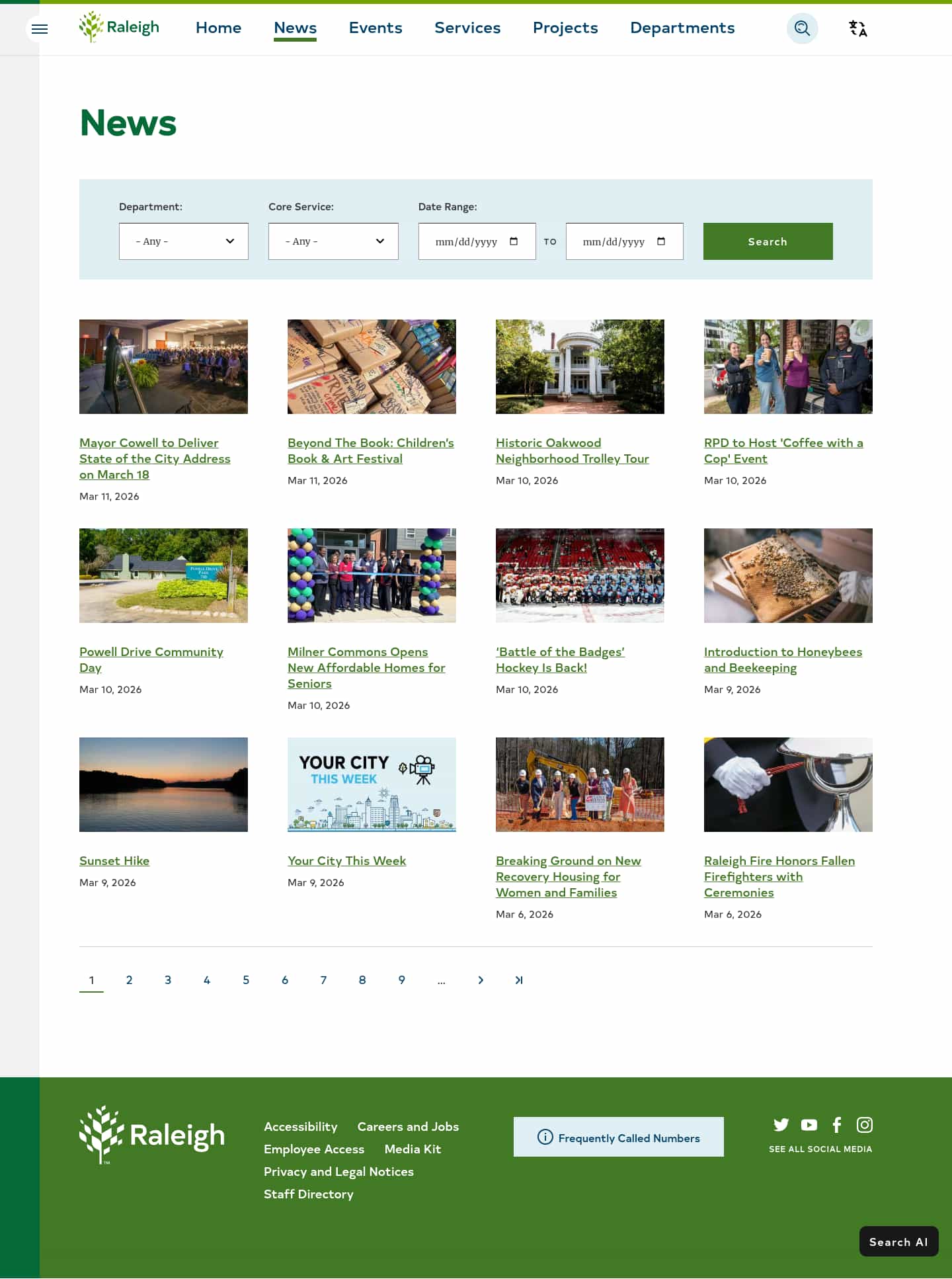 Latest website image capture