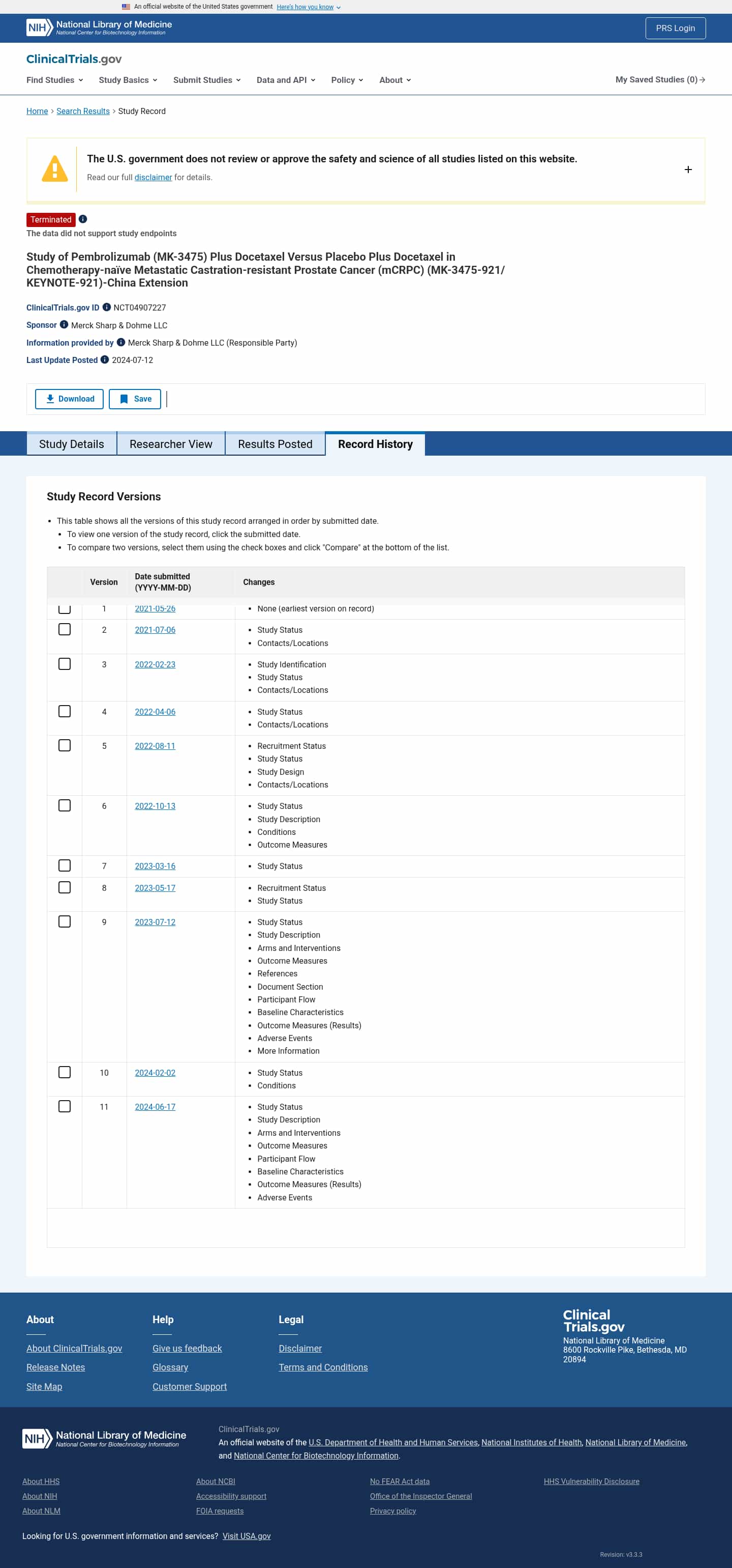 Latest website image capture