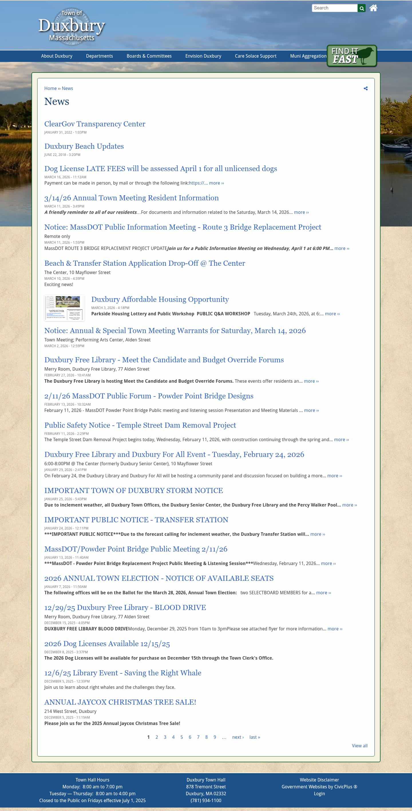 Latest website image capture