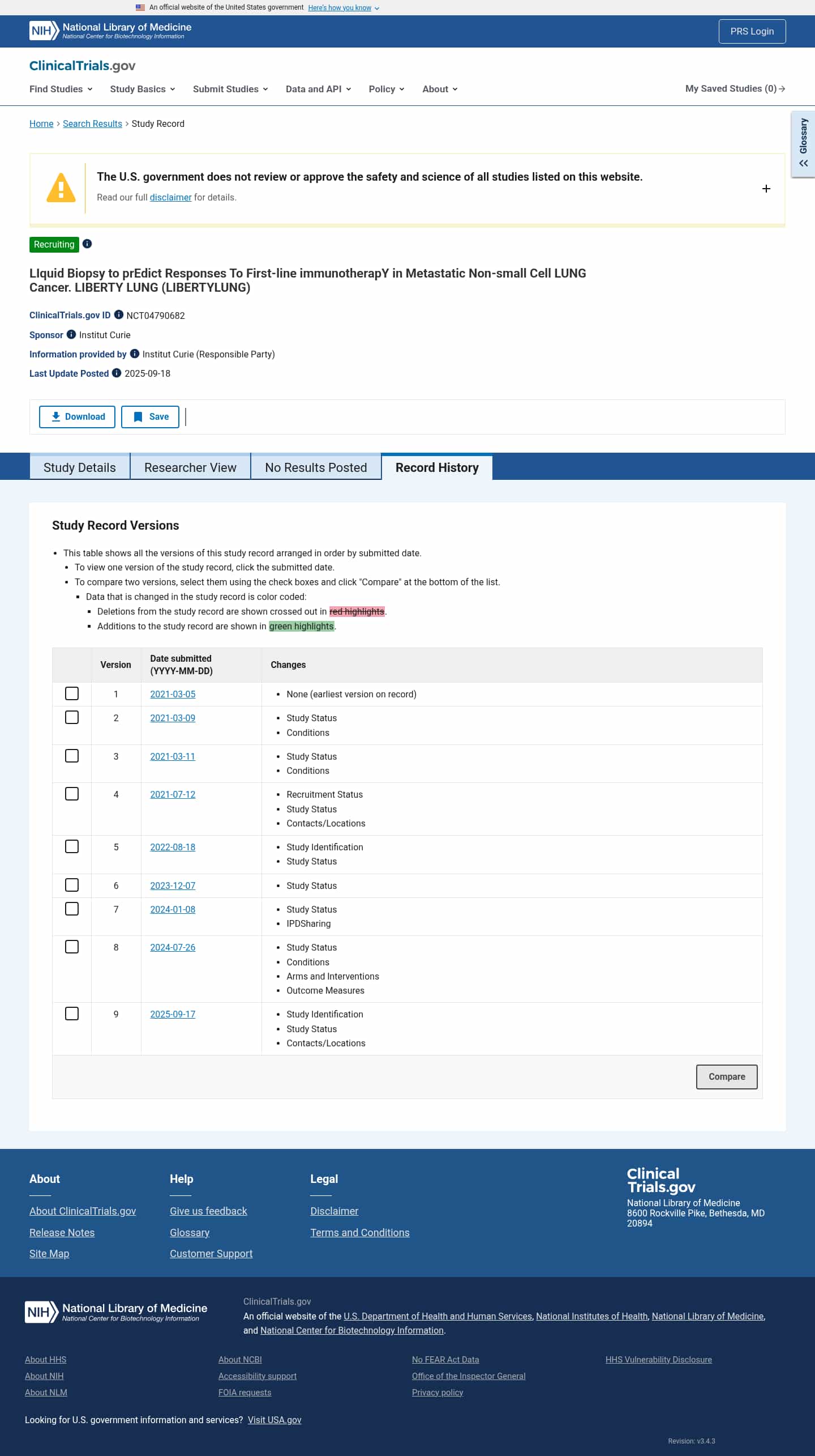 Latest website image capture