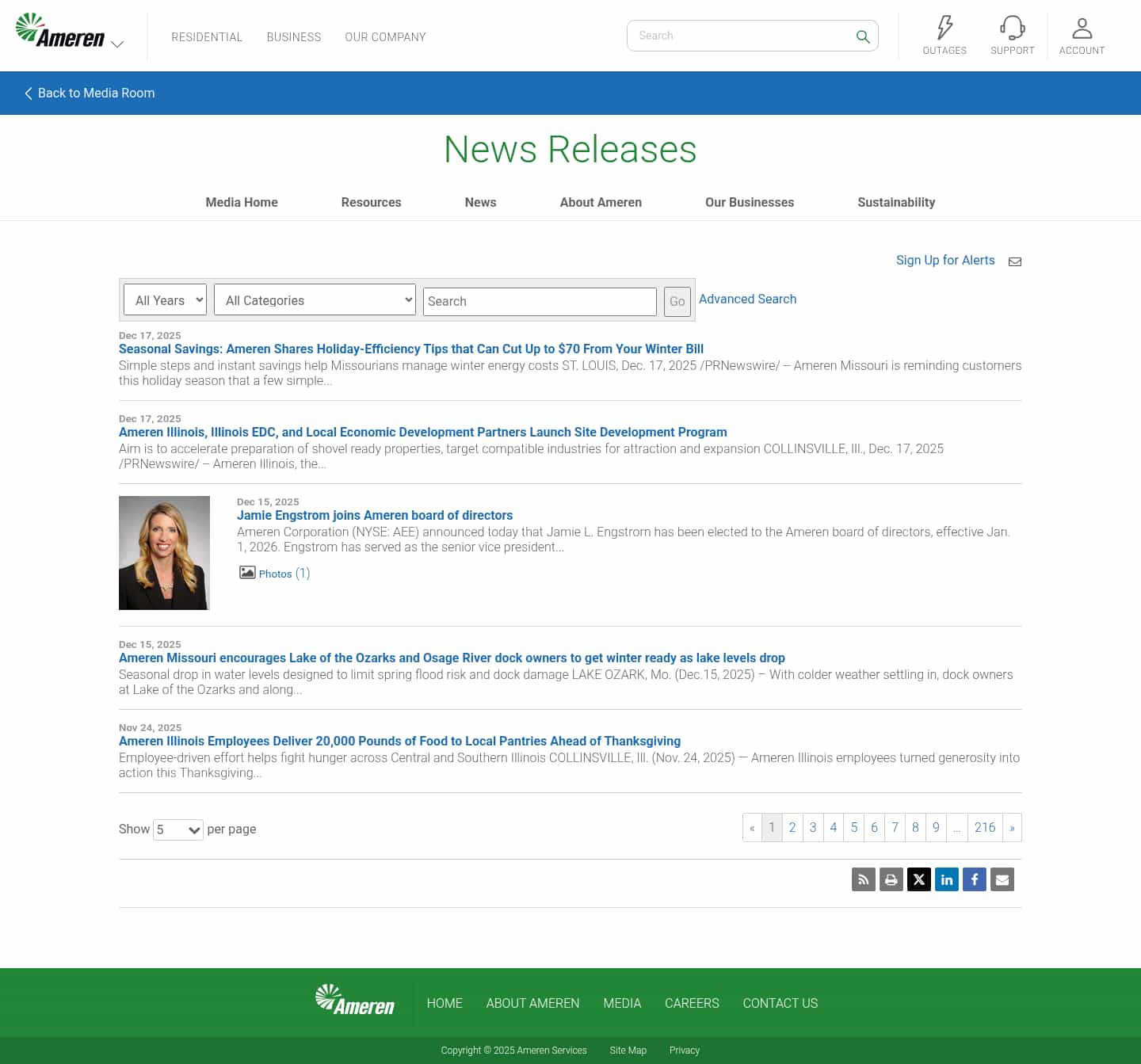 Latest website image capture