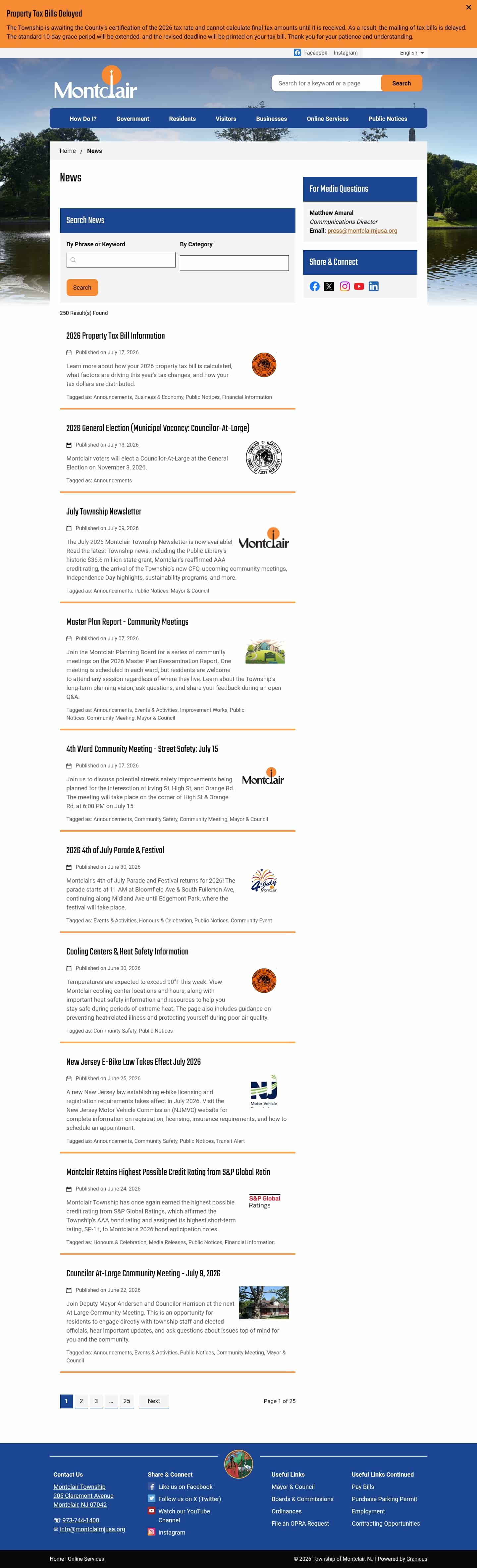 Latest website image capture