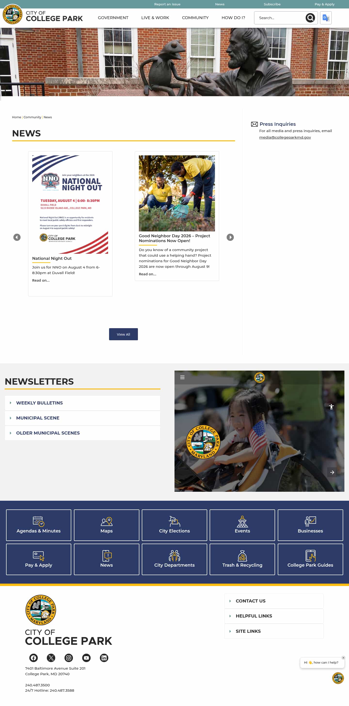 Latest website image capture