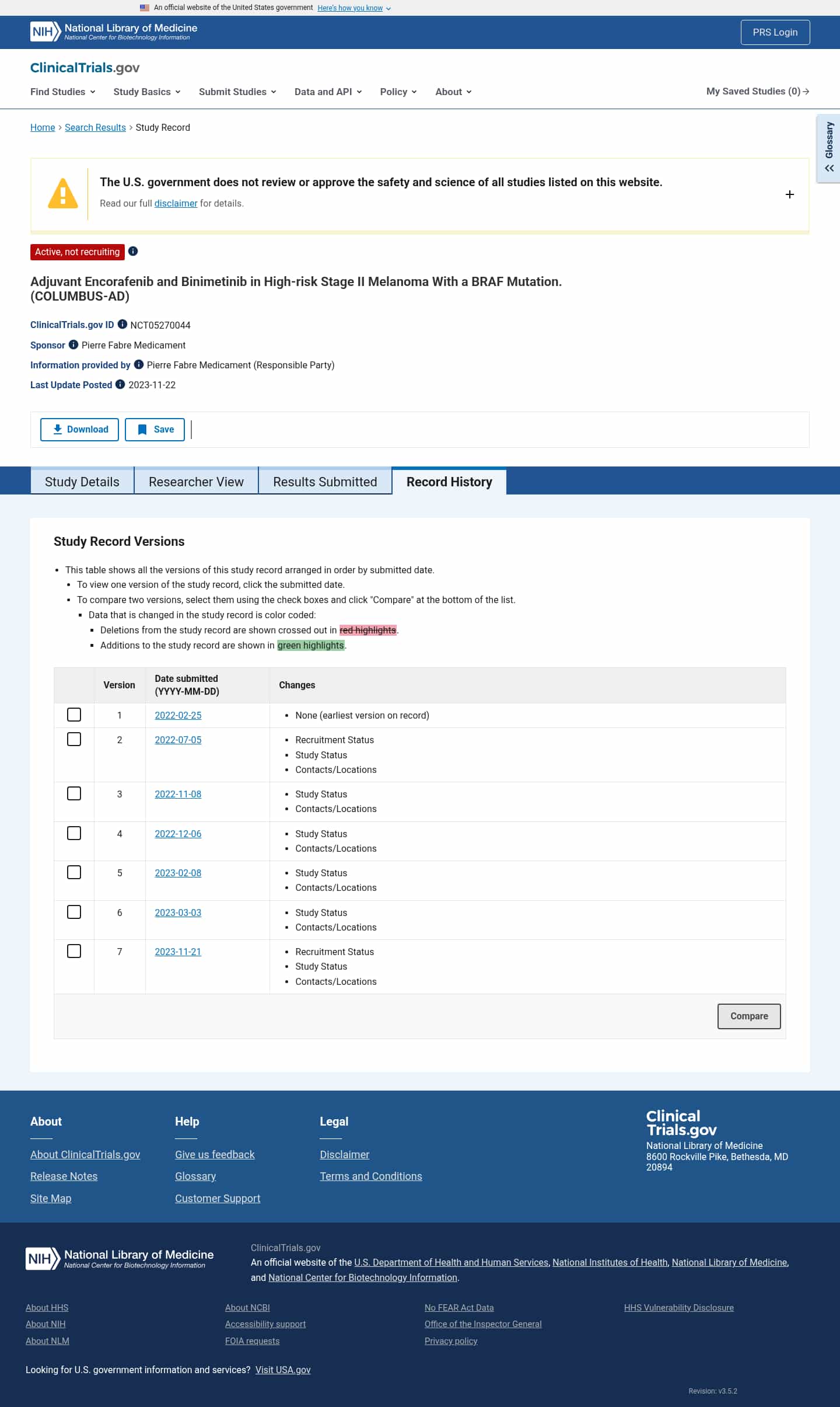 Latest website image capture