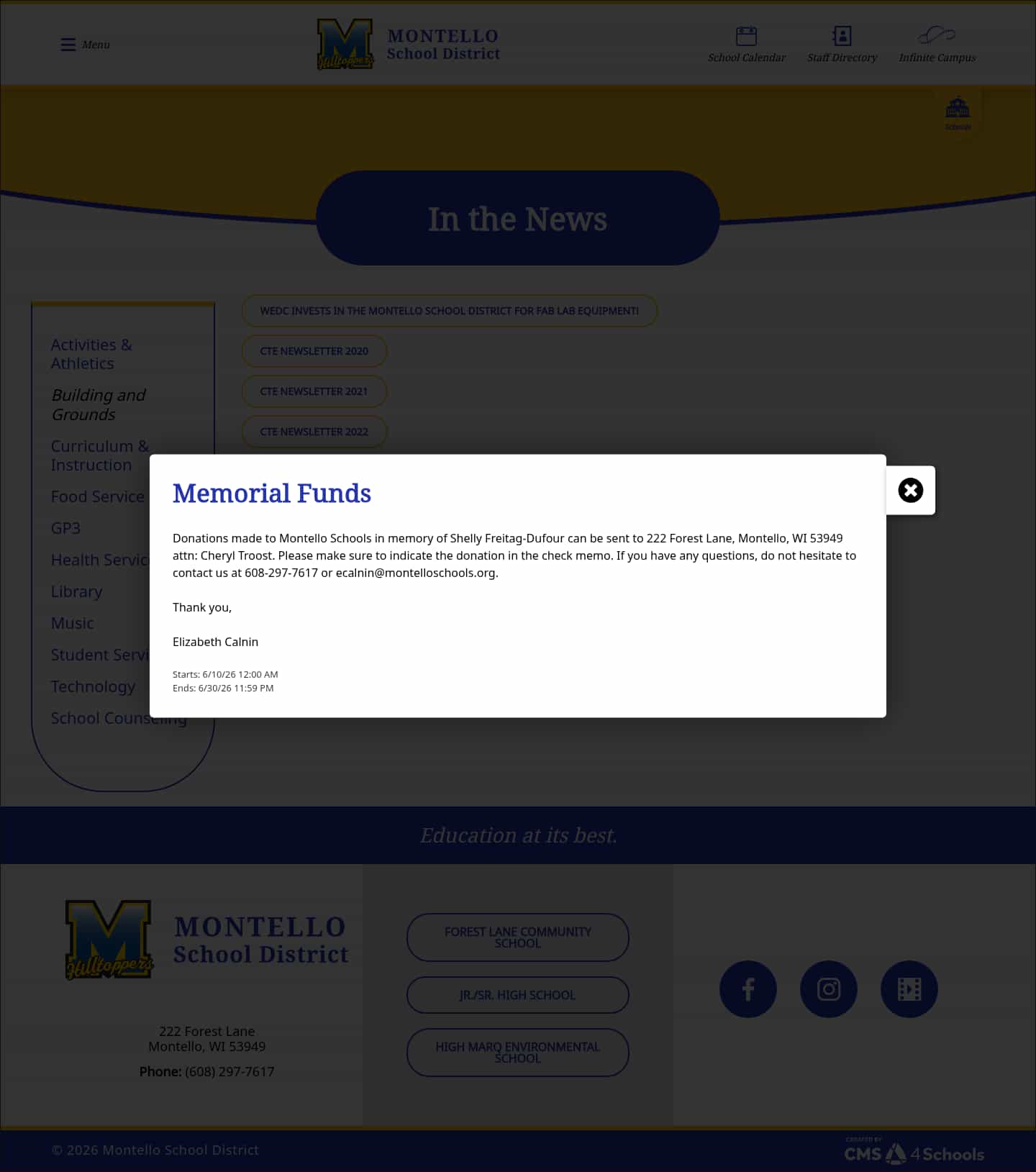 Latest website image capture