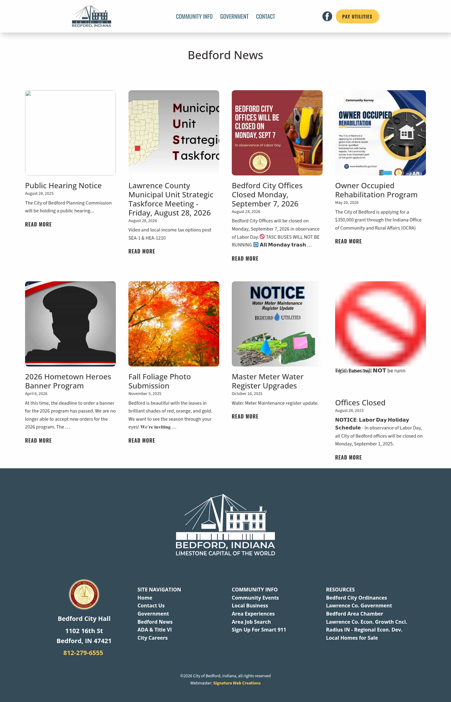 Latest website image capture