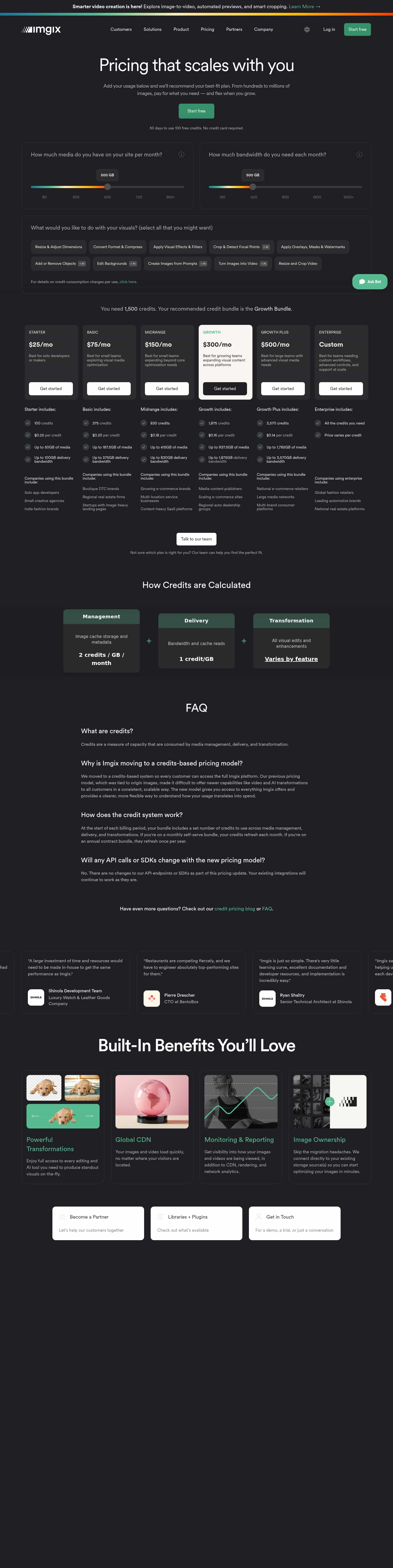 Latest website image capture