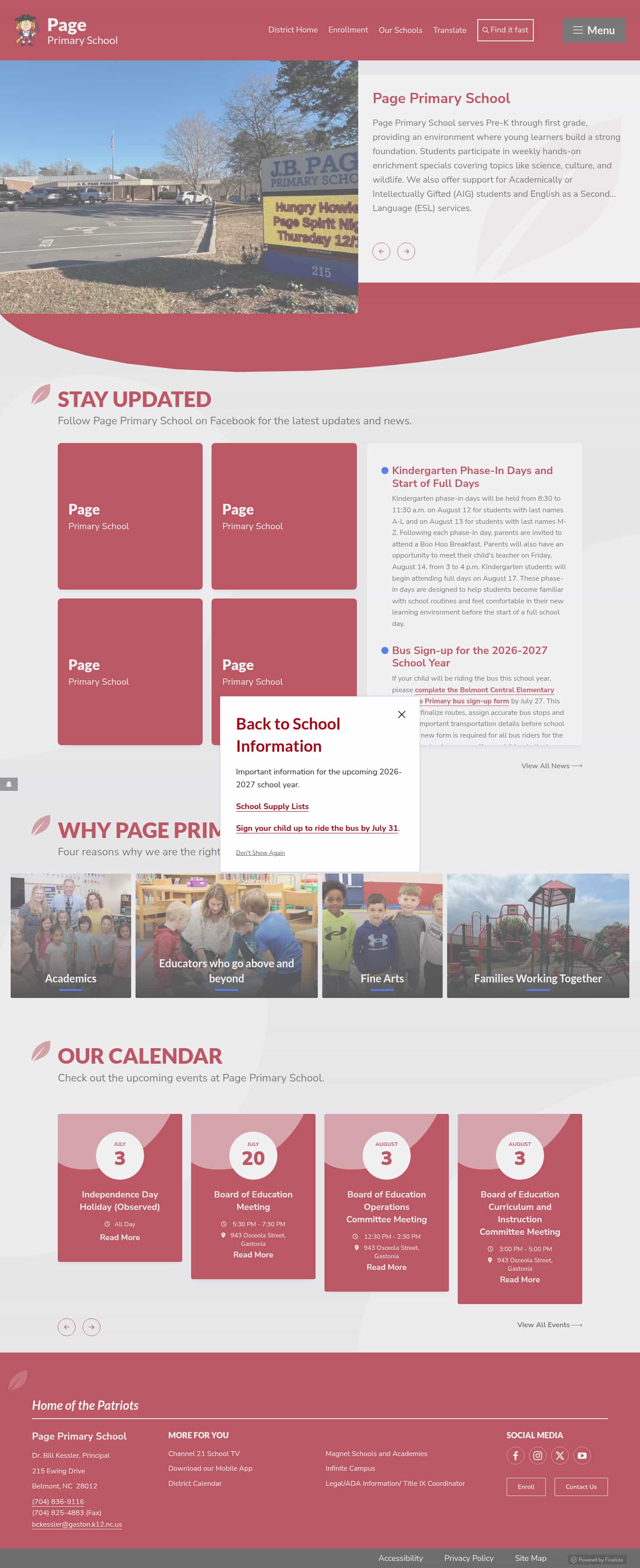 Latest website image capture