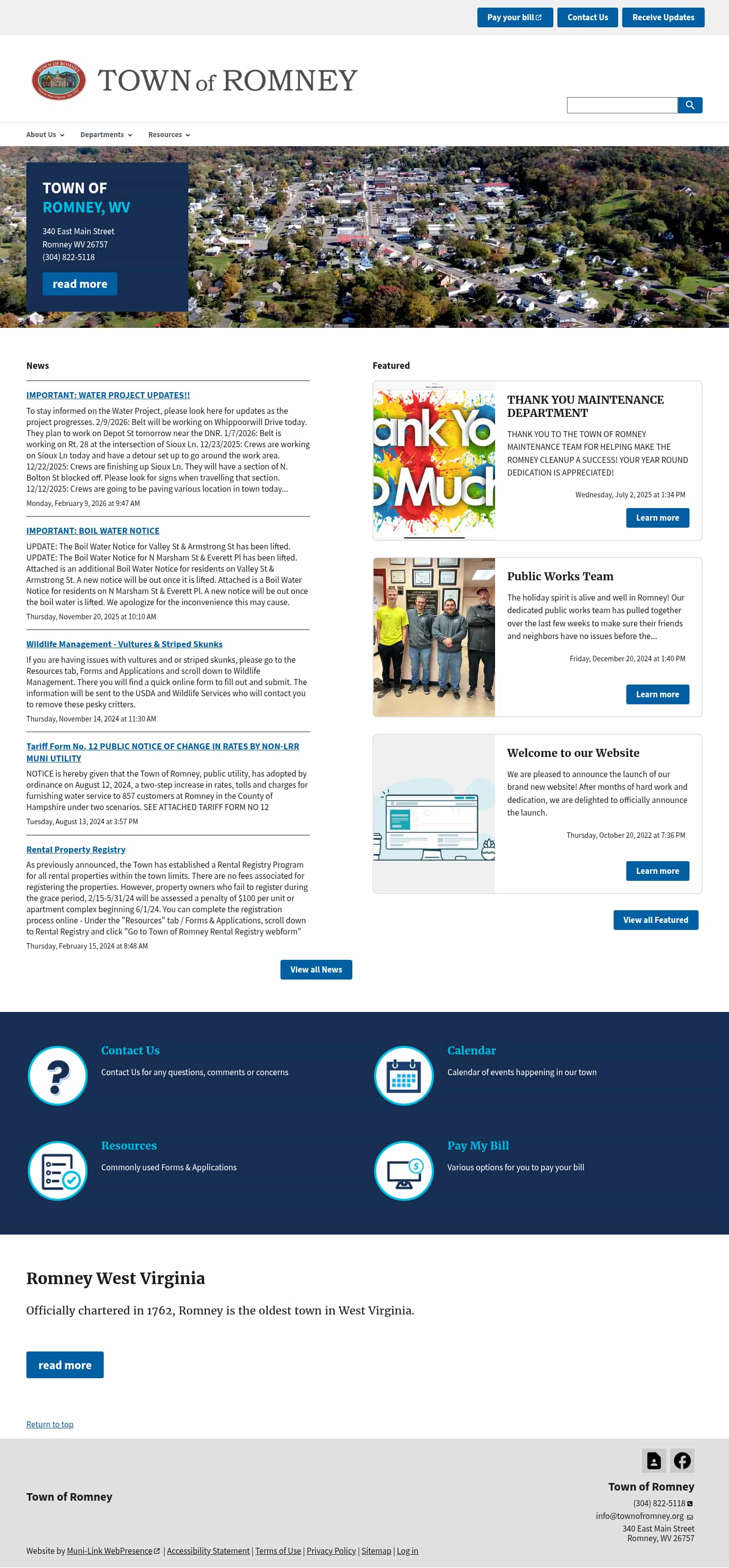 Latest website image capture