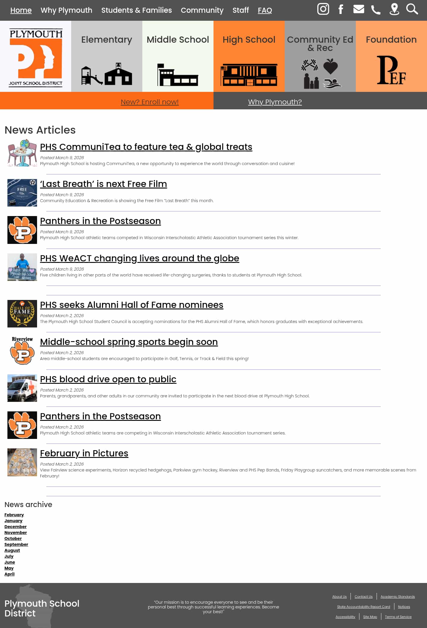 Latest website image capture