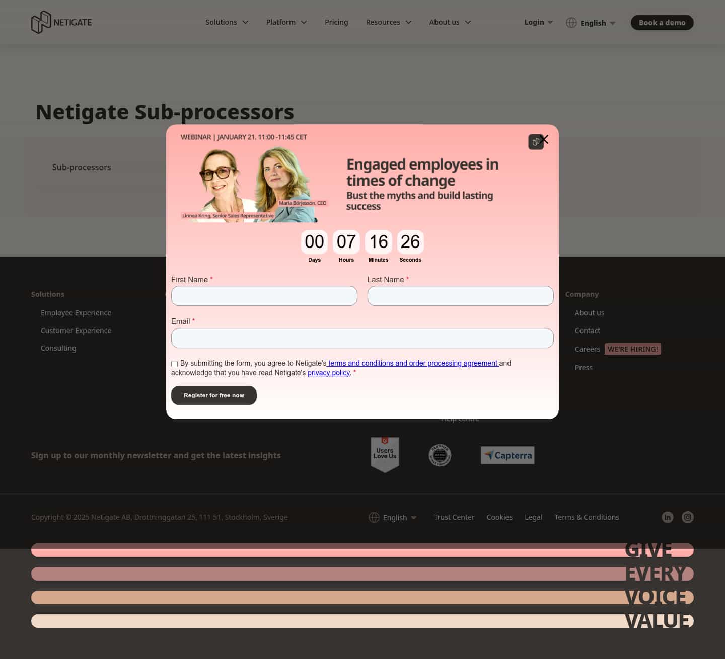Latest website image capture