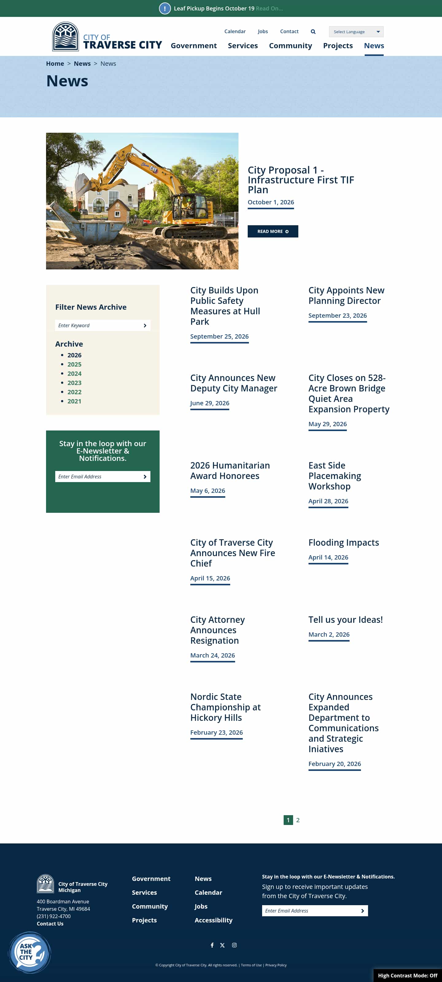 Latest website image capture