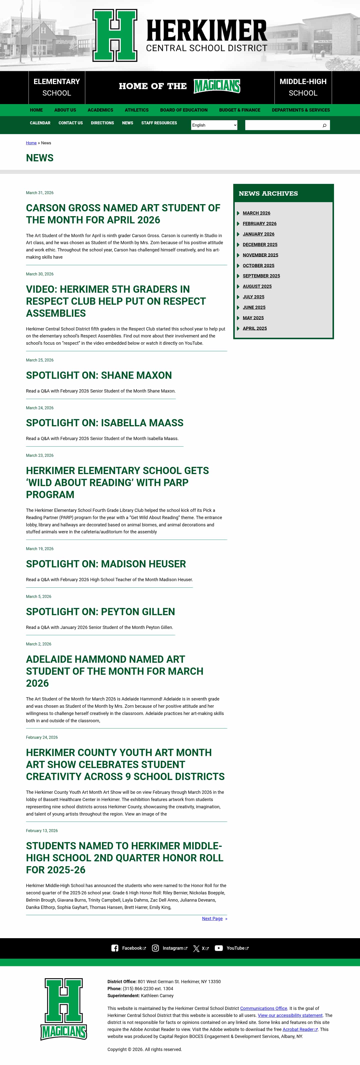 Latest website image capture