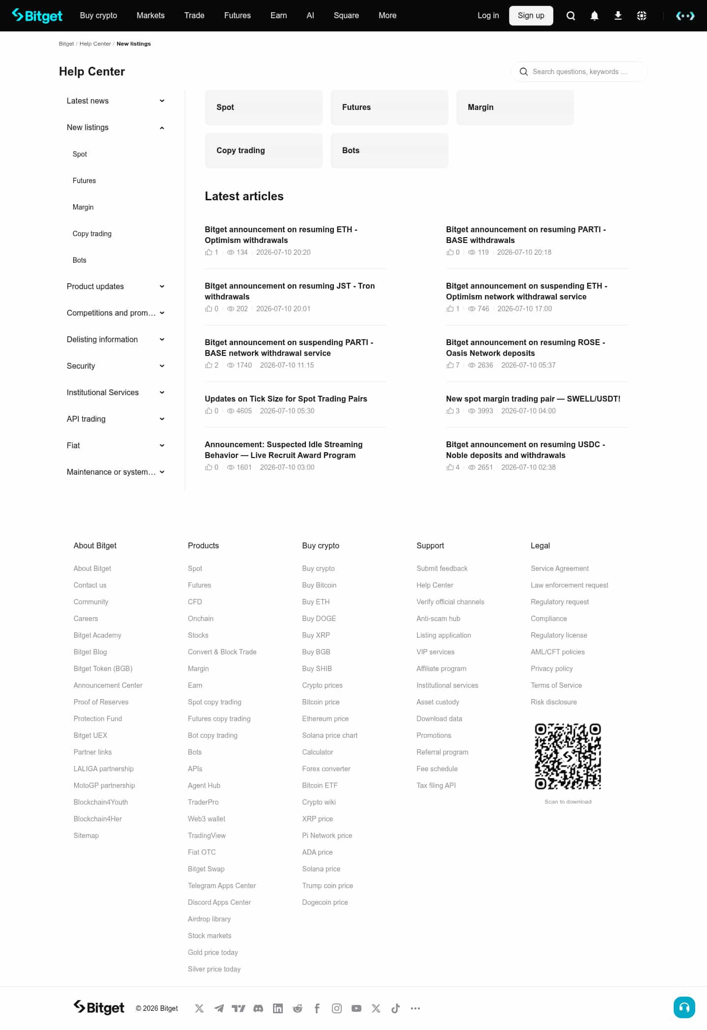 Latest website image capture