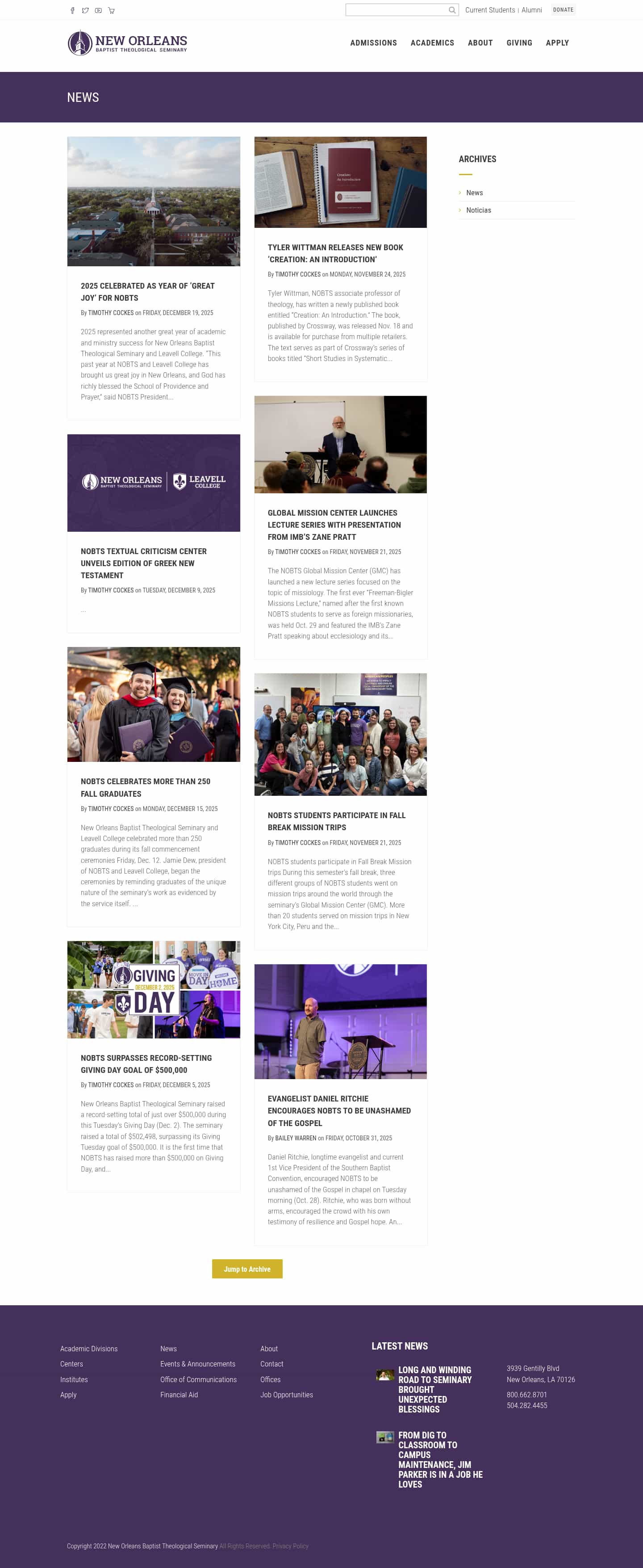 Latest website image capture