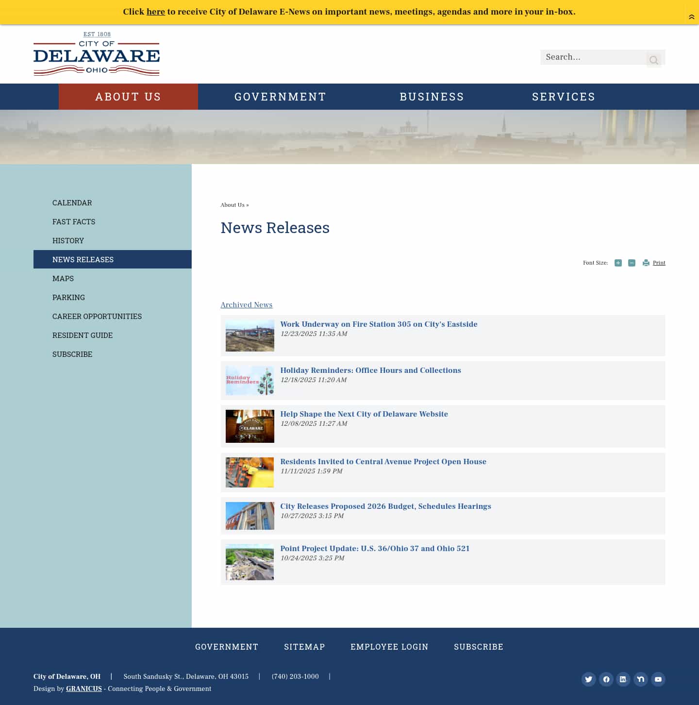 Latest website image capture