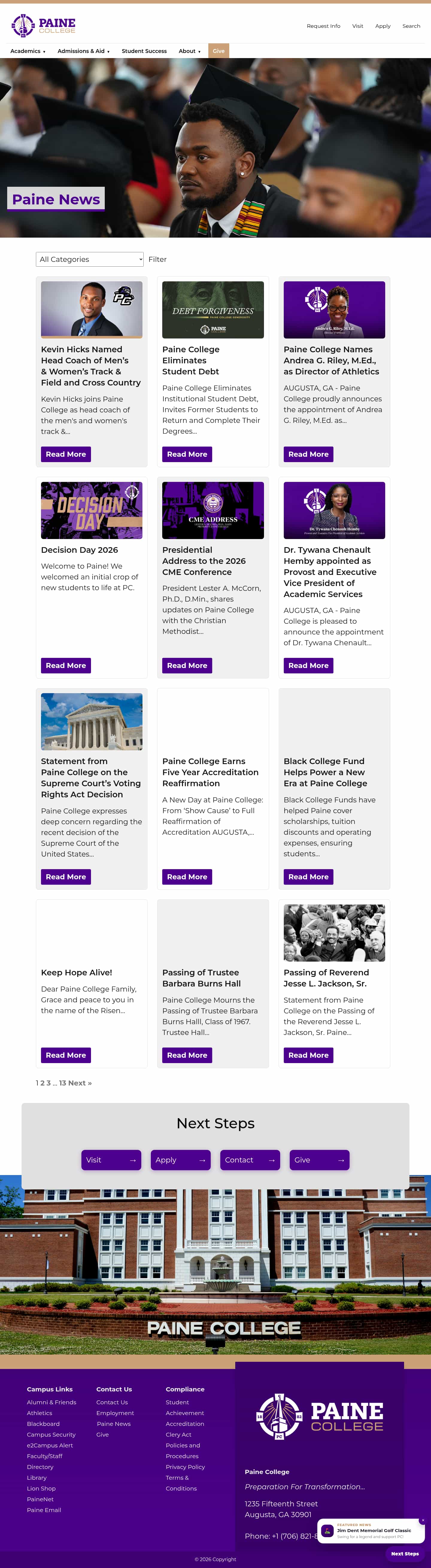 Latest website image capture