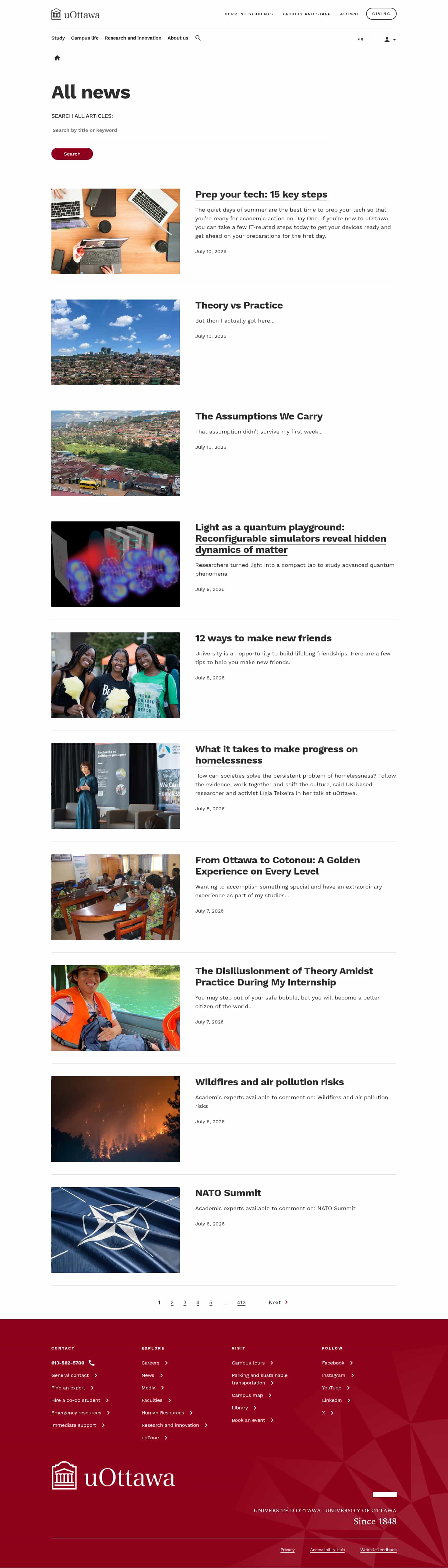 Latest website image capture