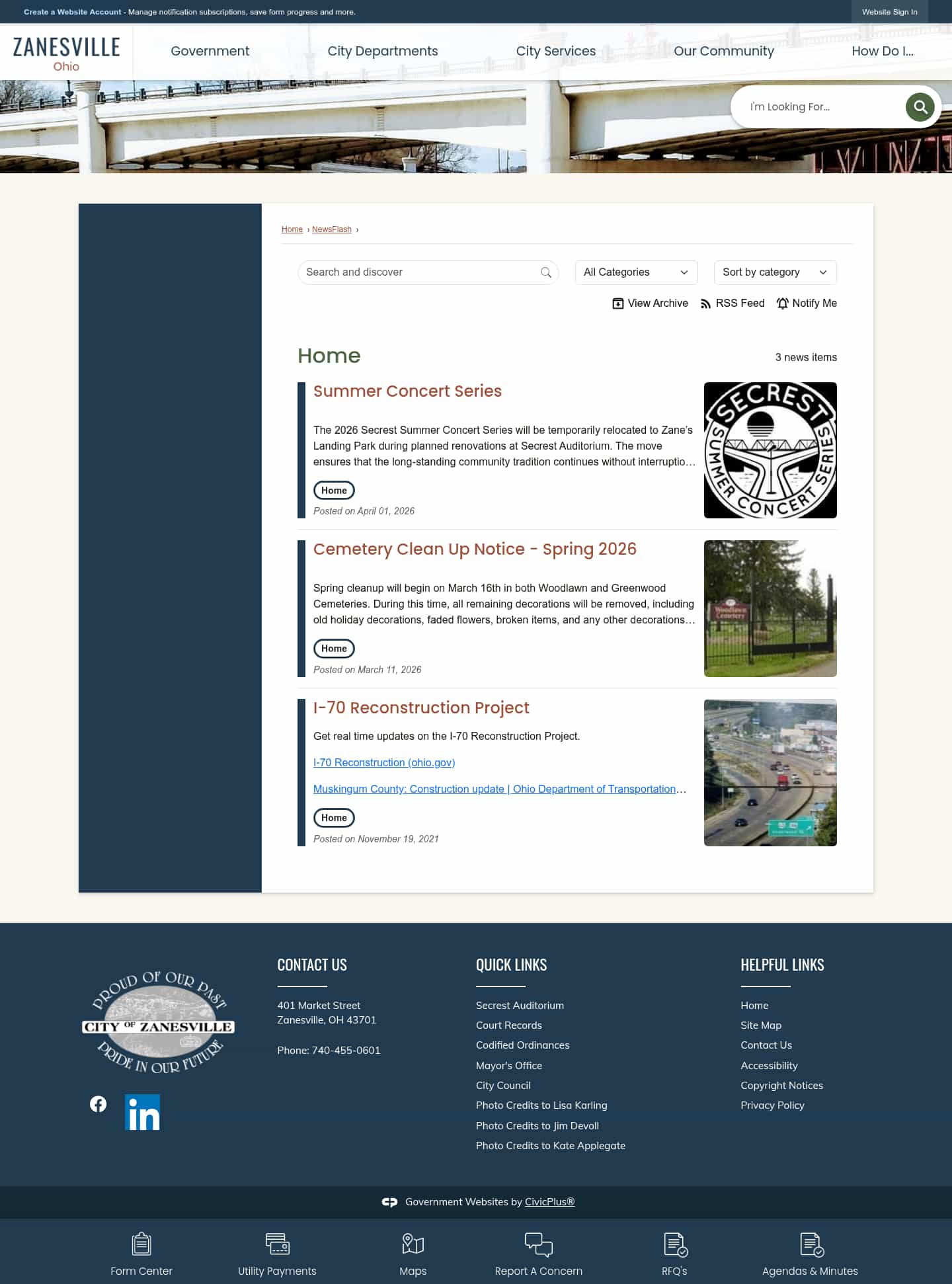 Latest website image capture