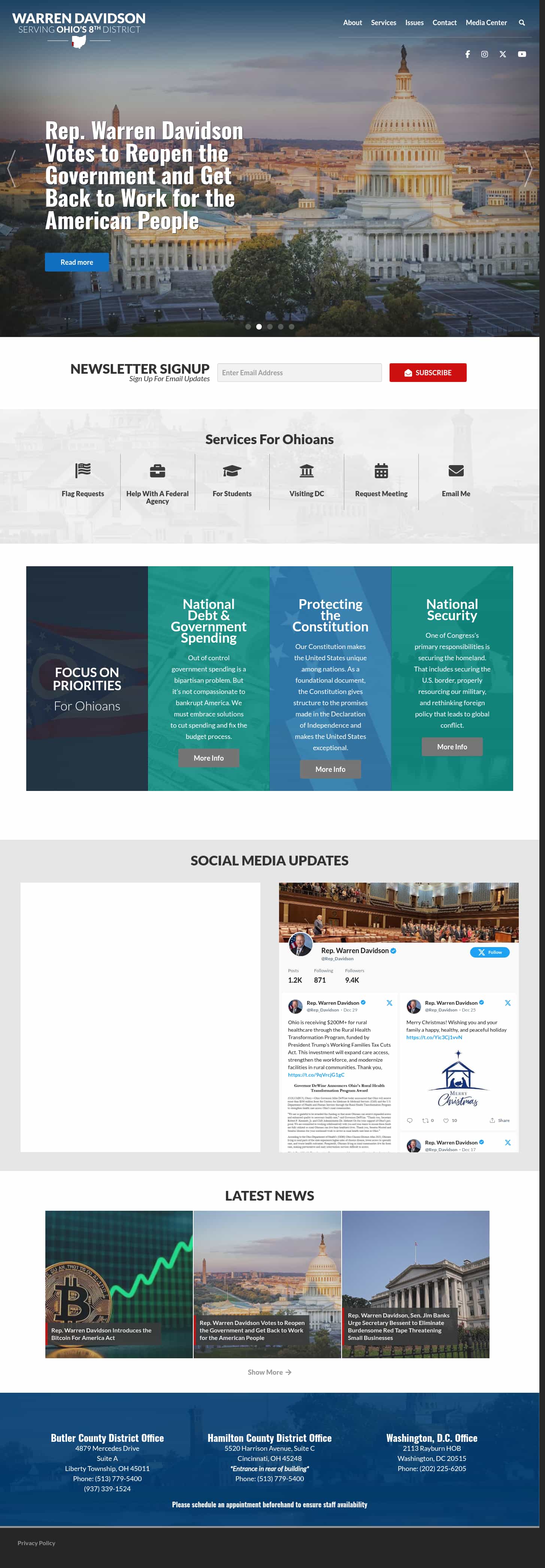 Latest website image capture