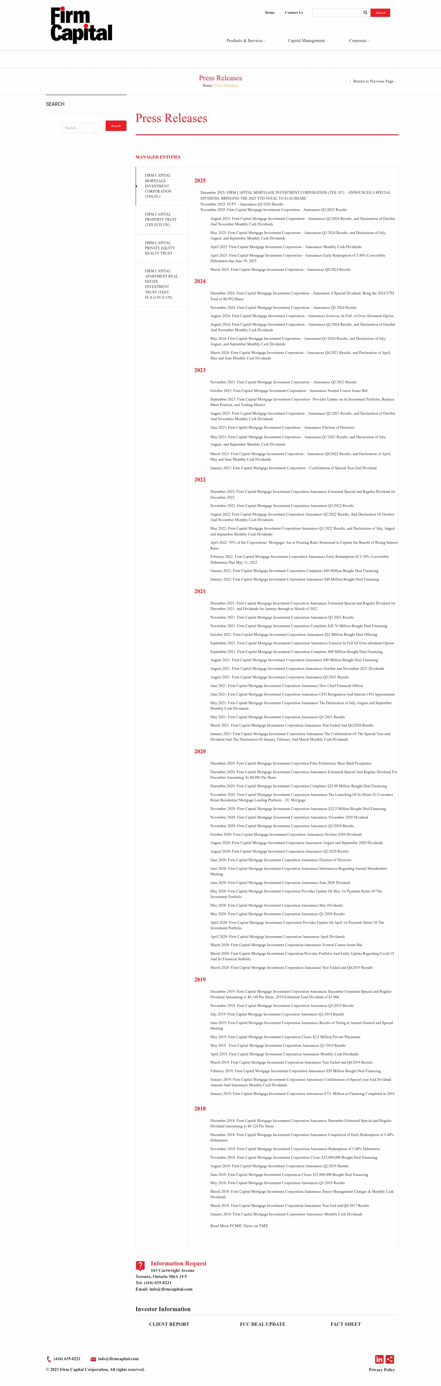 Latest website image capture