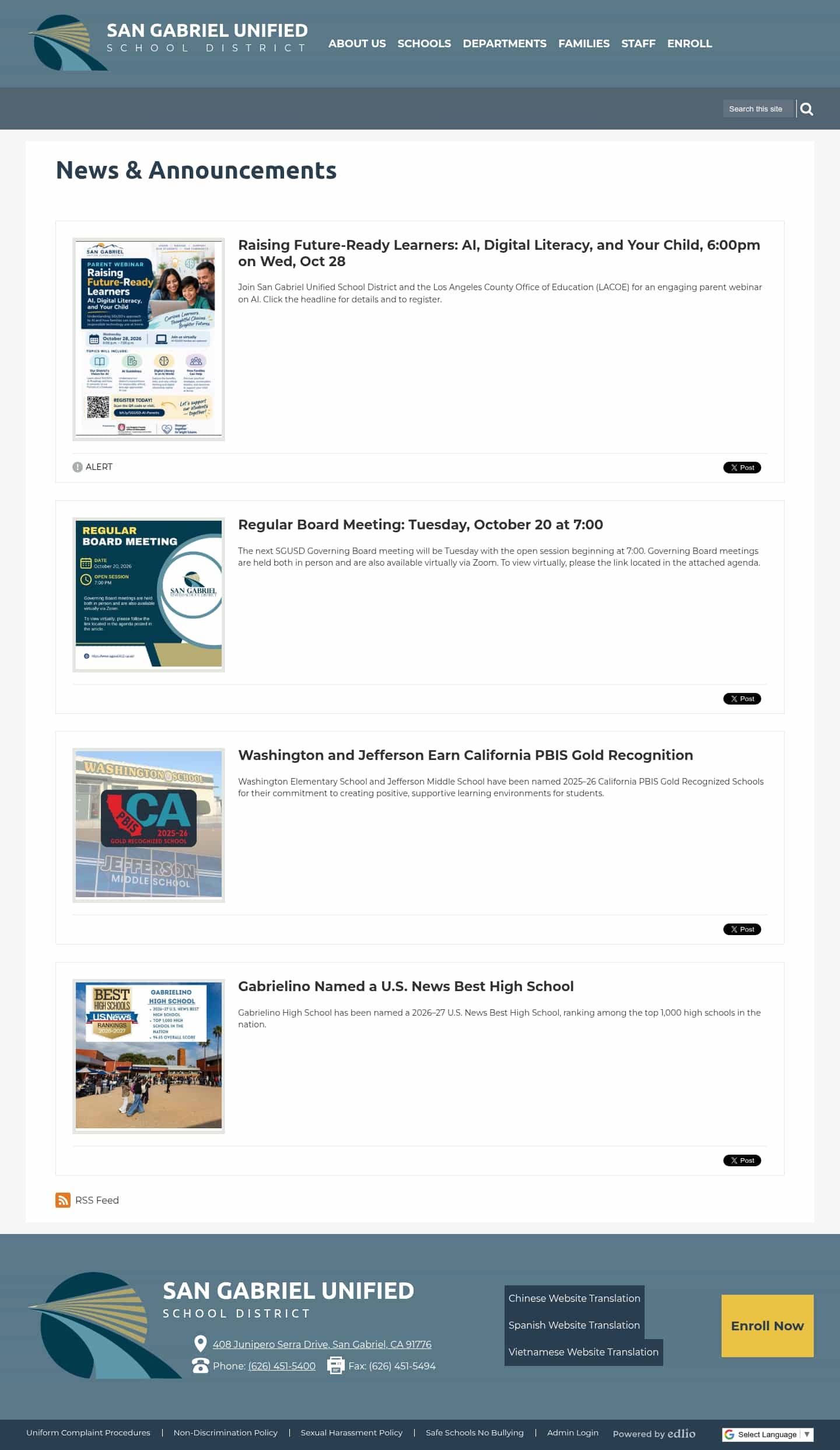 Latest website image capture