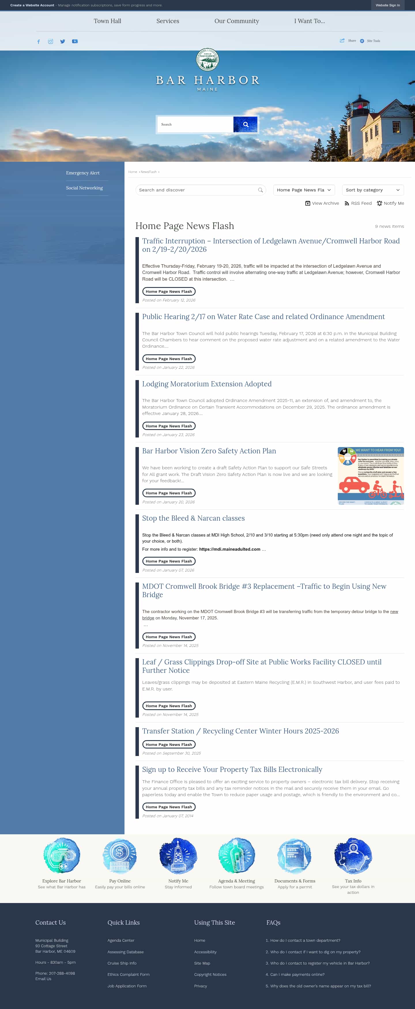 Latest website image capture