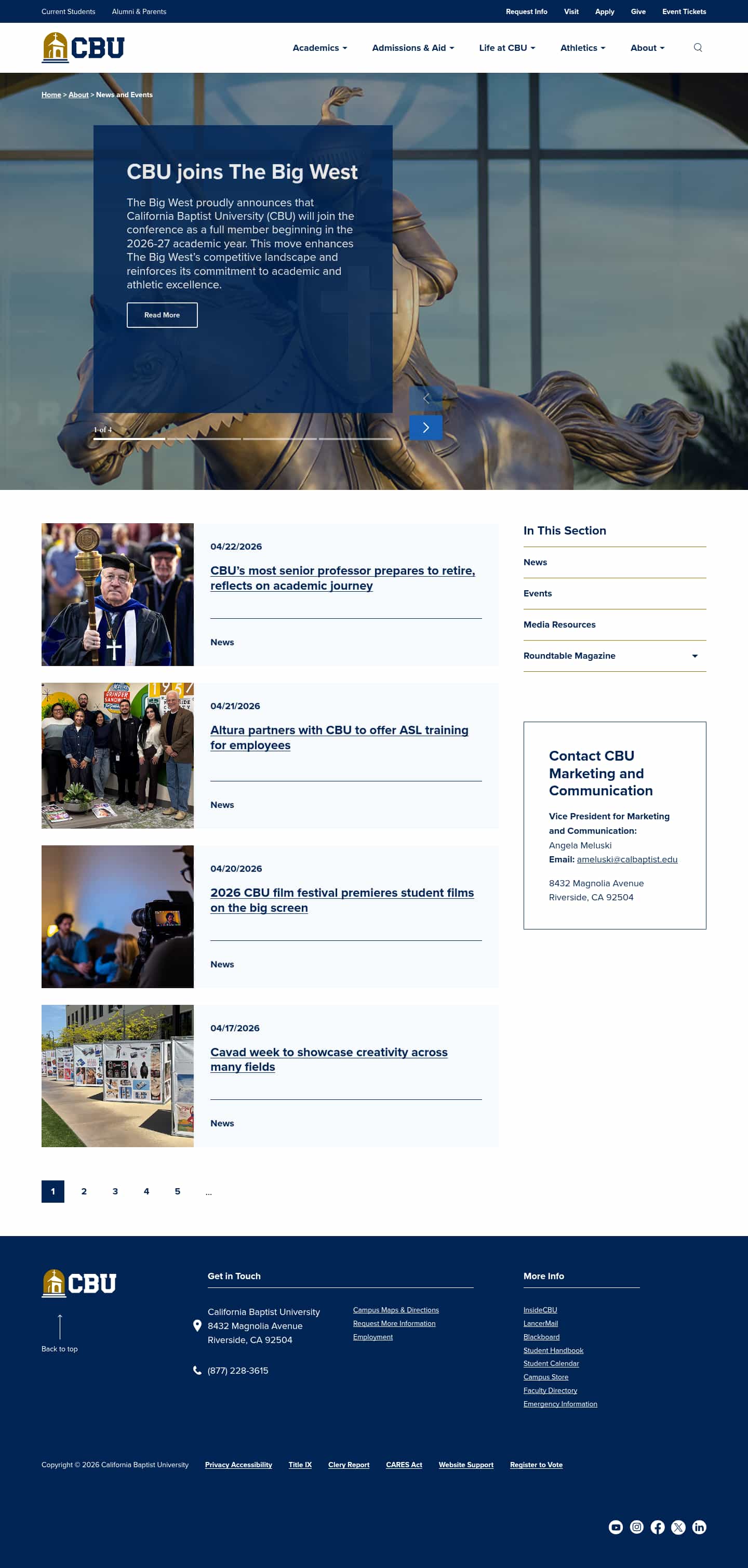 Latest website image capture