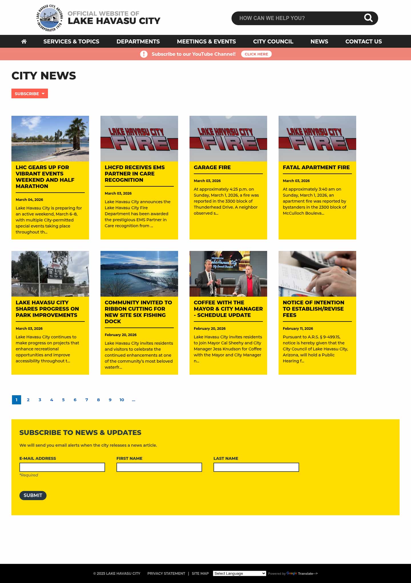 Latest website image capture