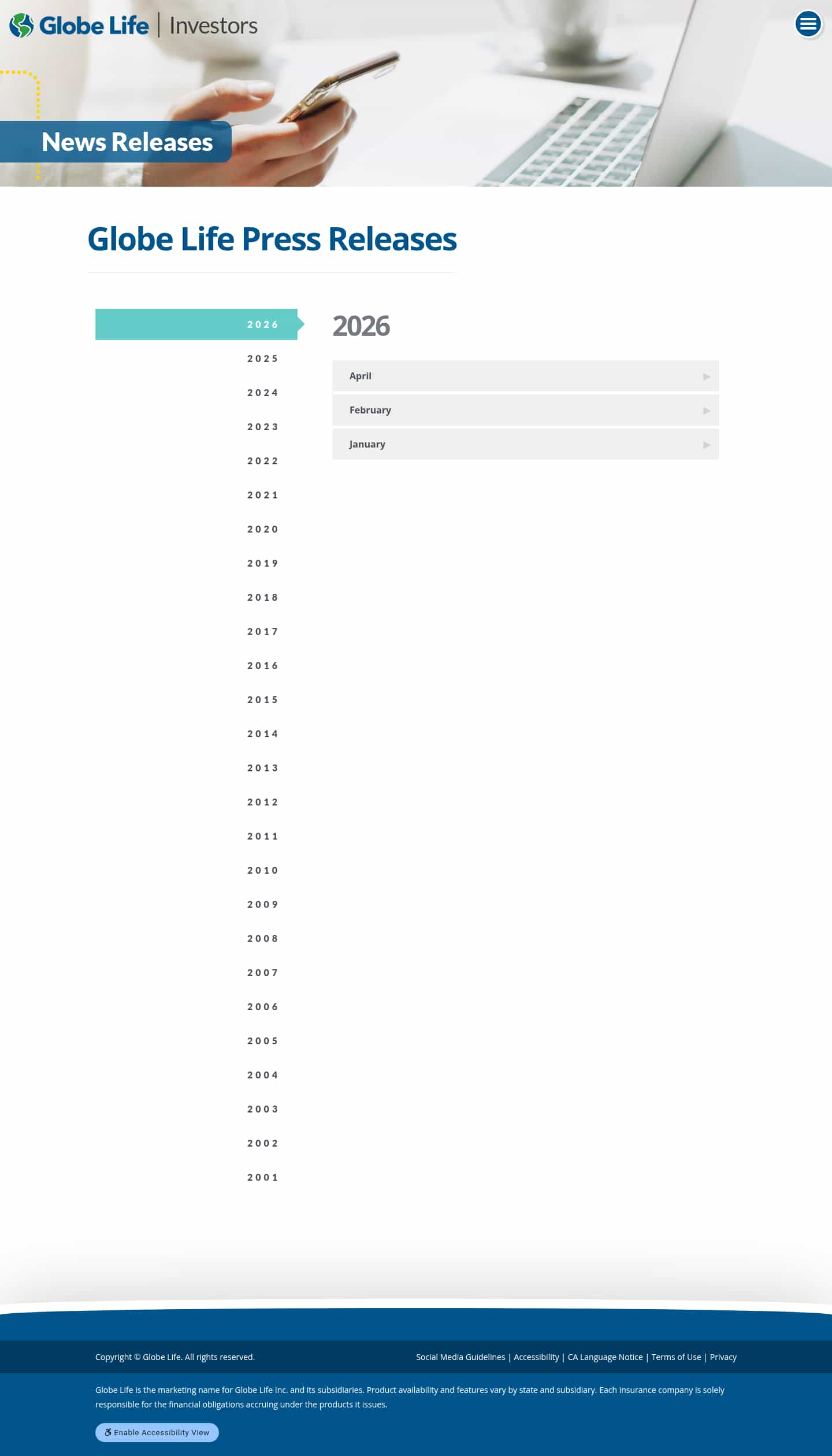 Latest website image capture