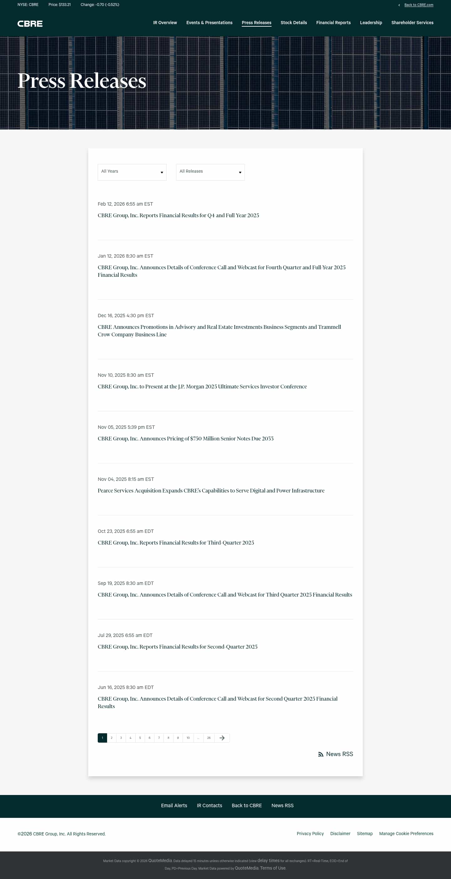 Latest website image capture