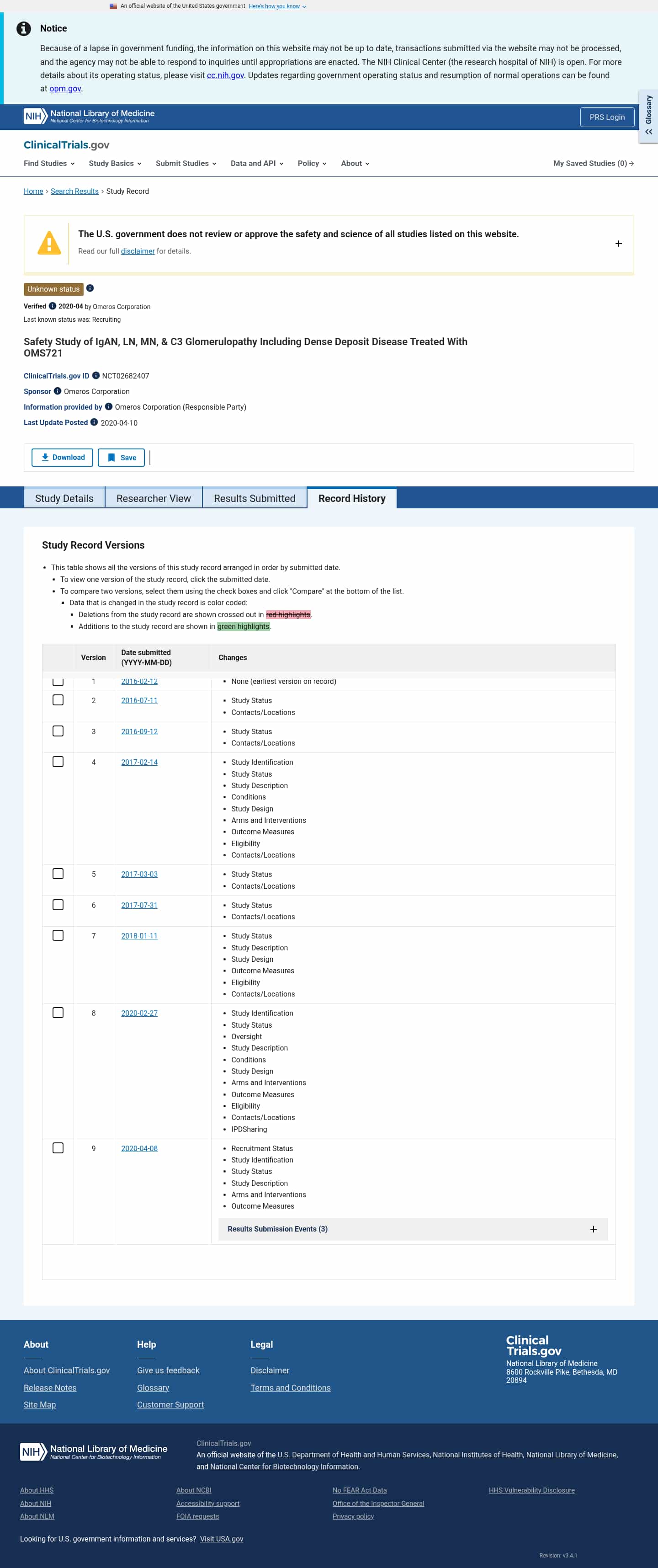 Latest website image capture