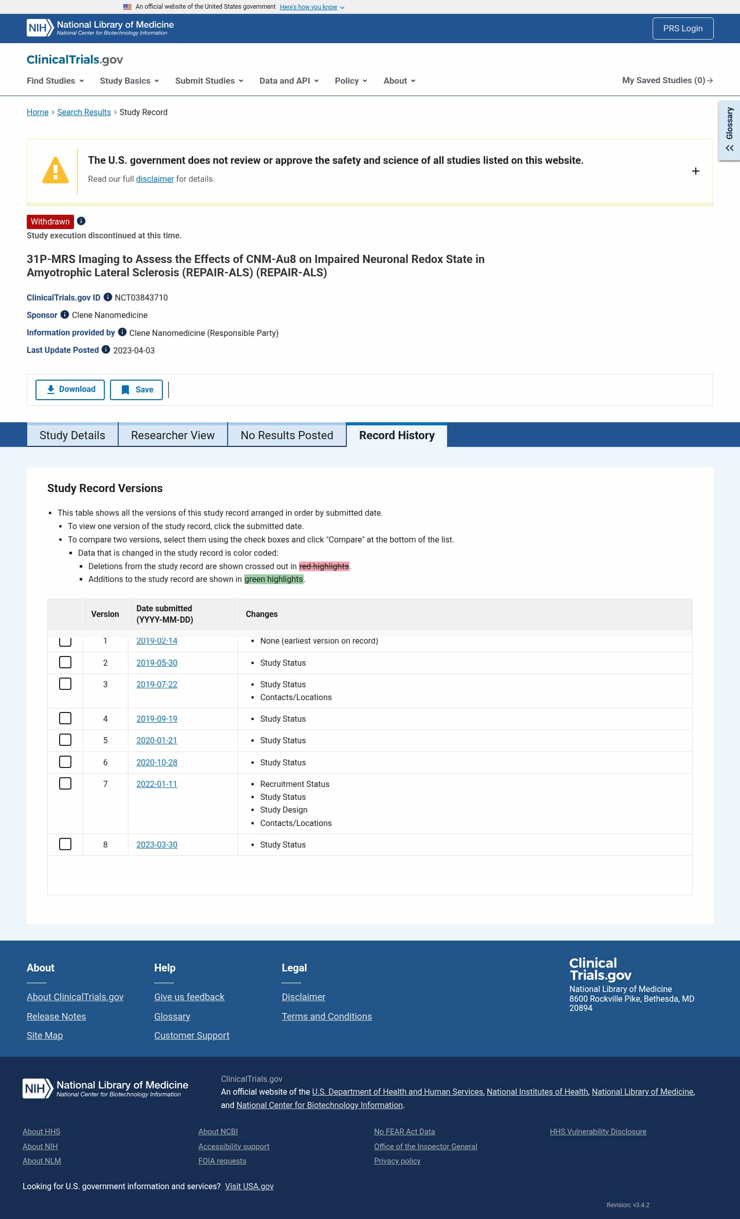 Latest website image capture