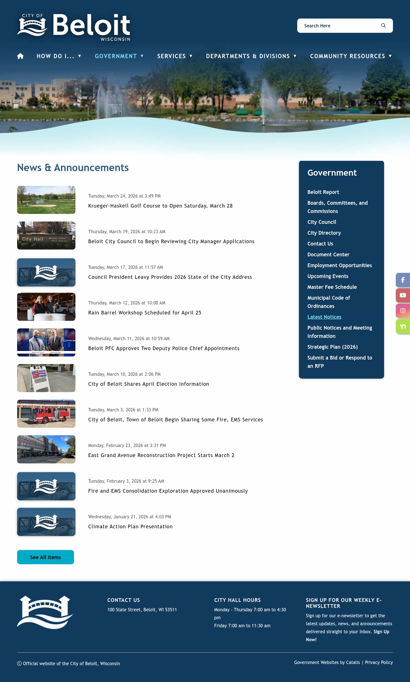 Latest website image capture