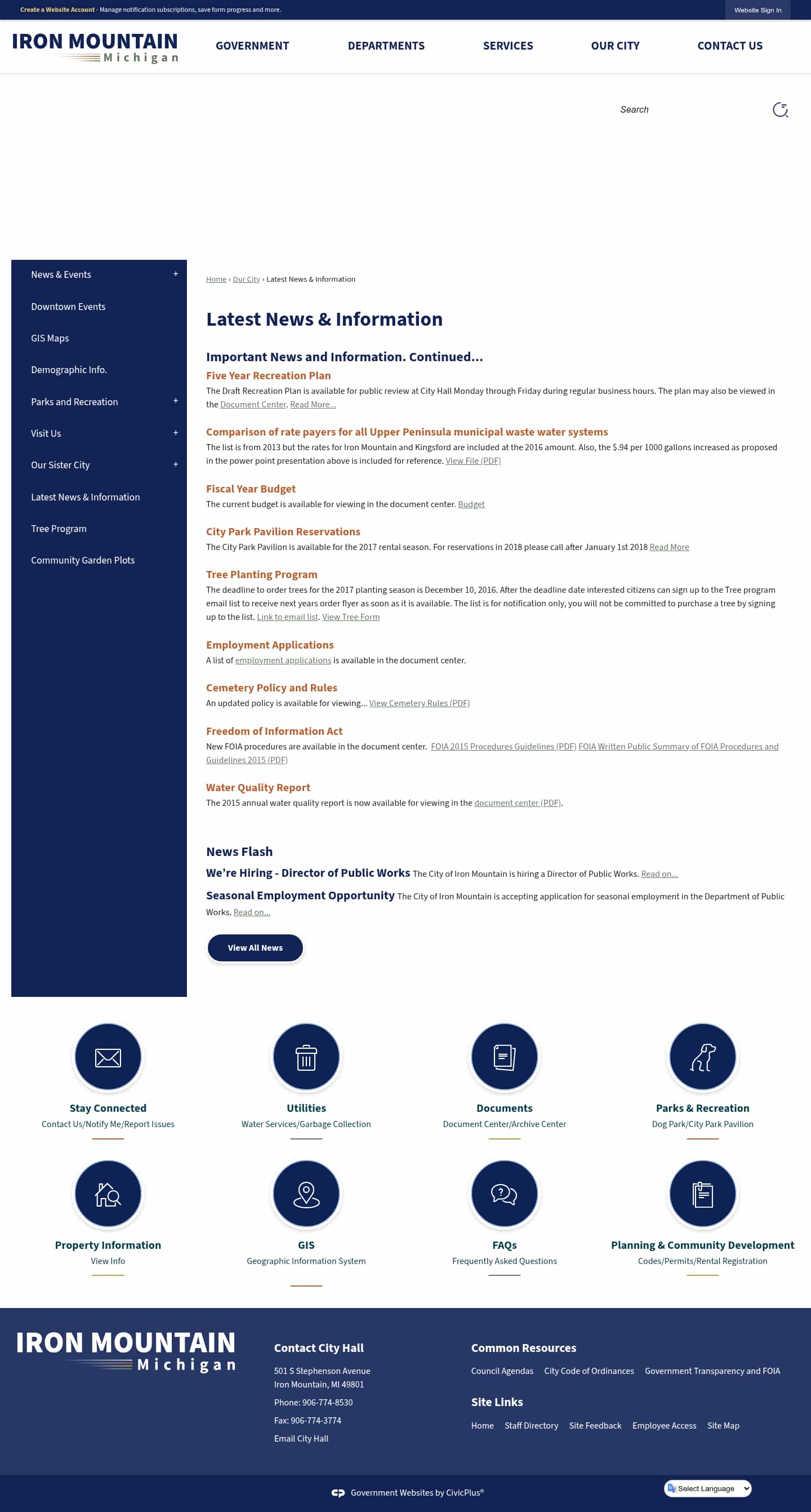 Latest website image capture