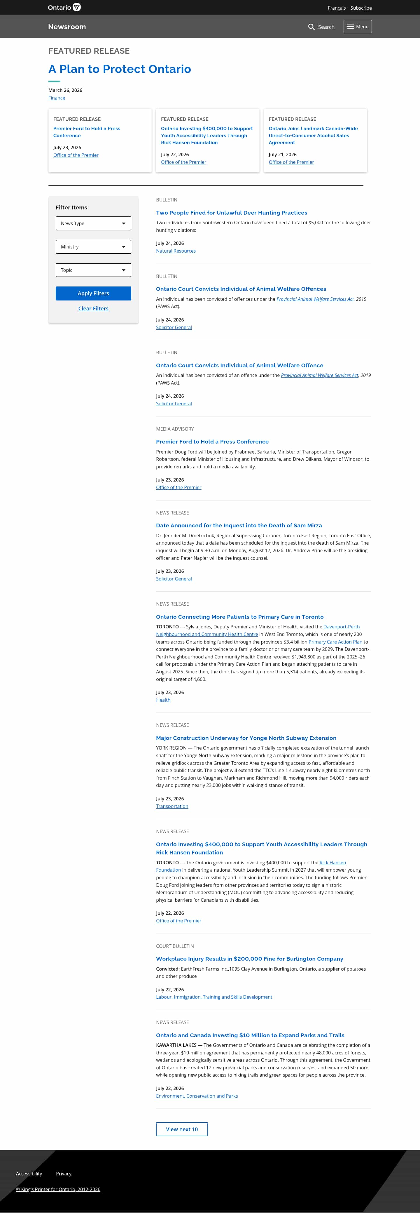 Latest website image capture