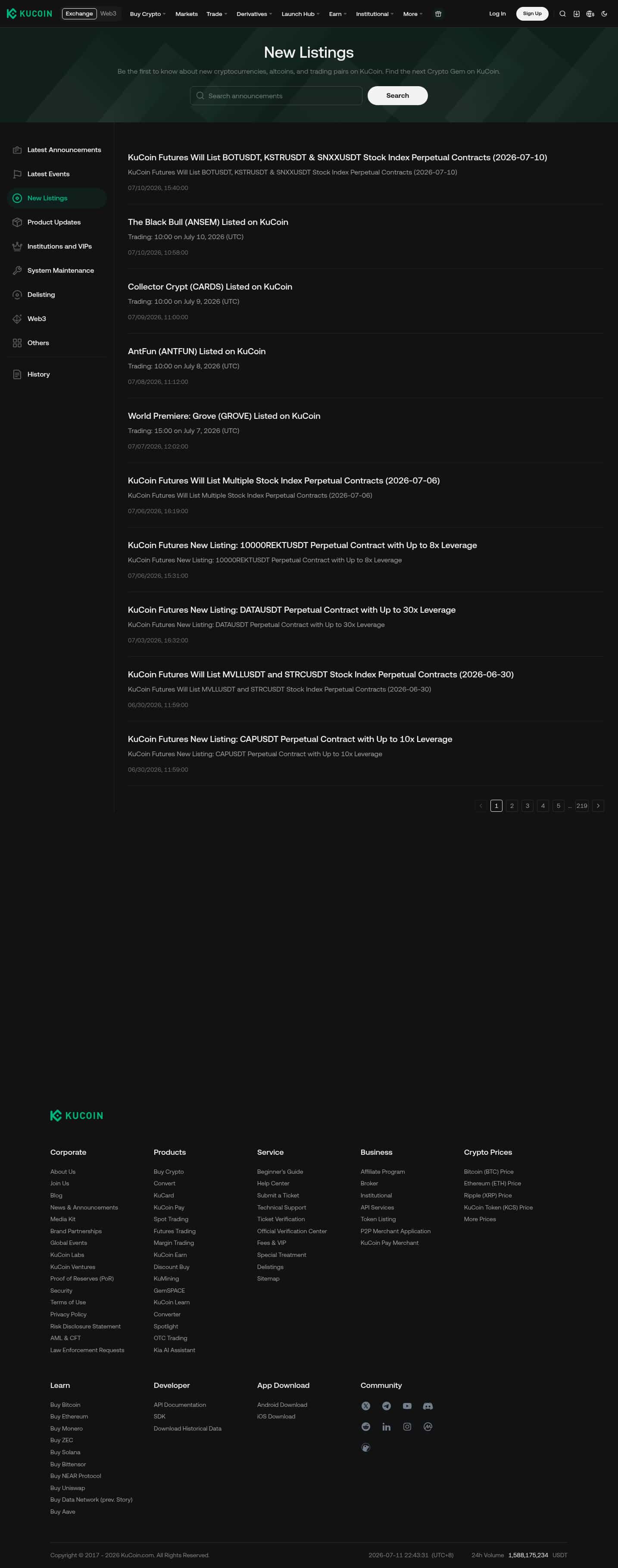 Latest website image capture