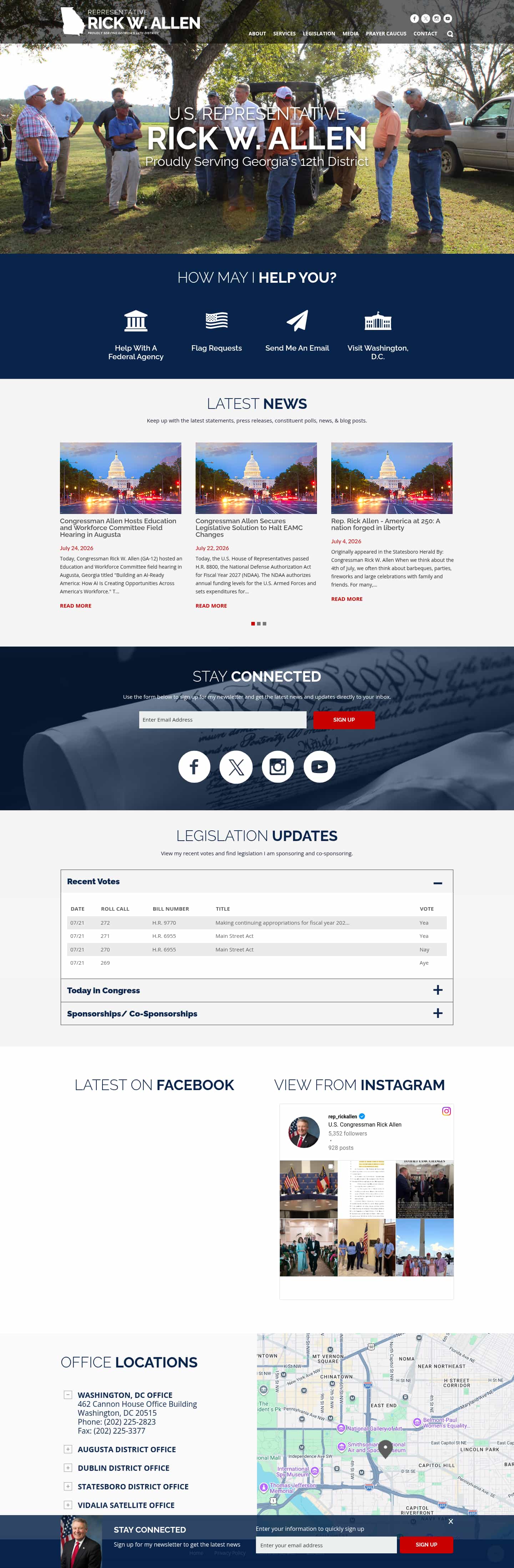 Latest website image capture