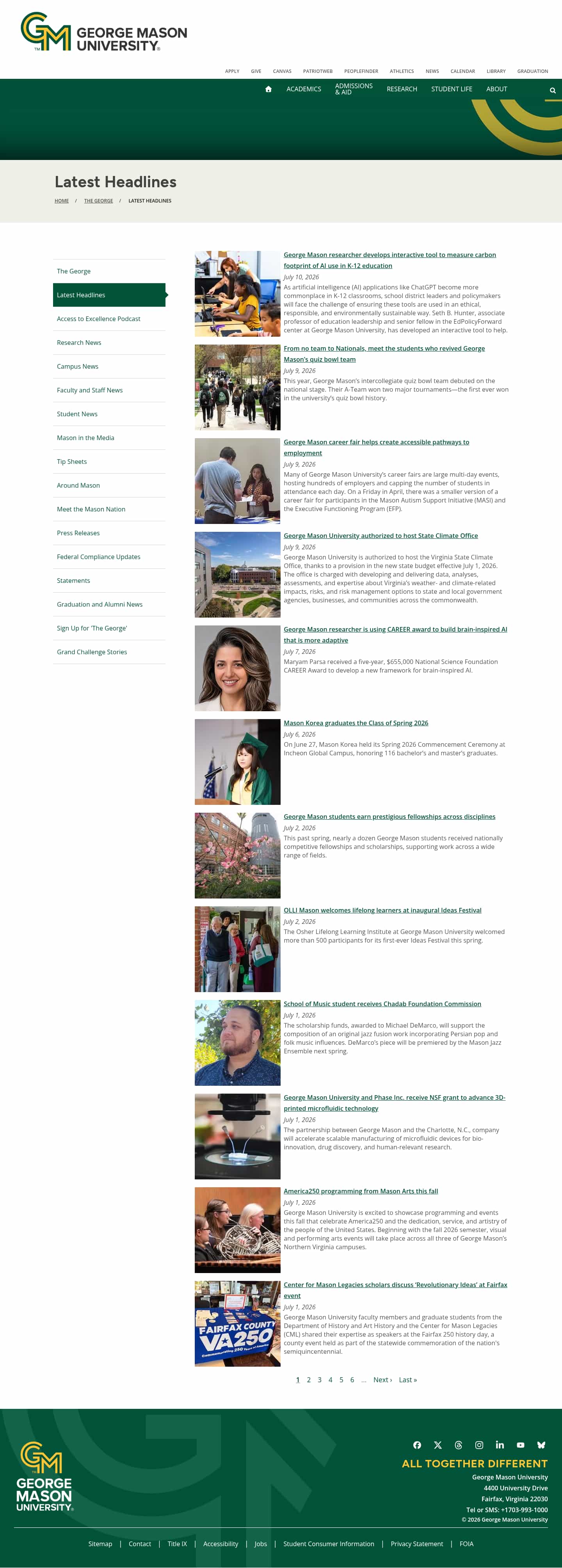 Latest website image capture