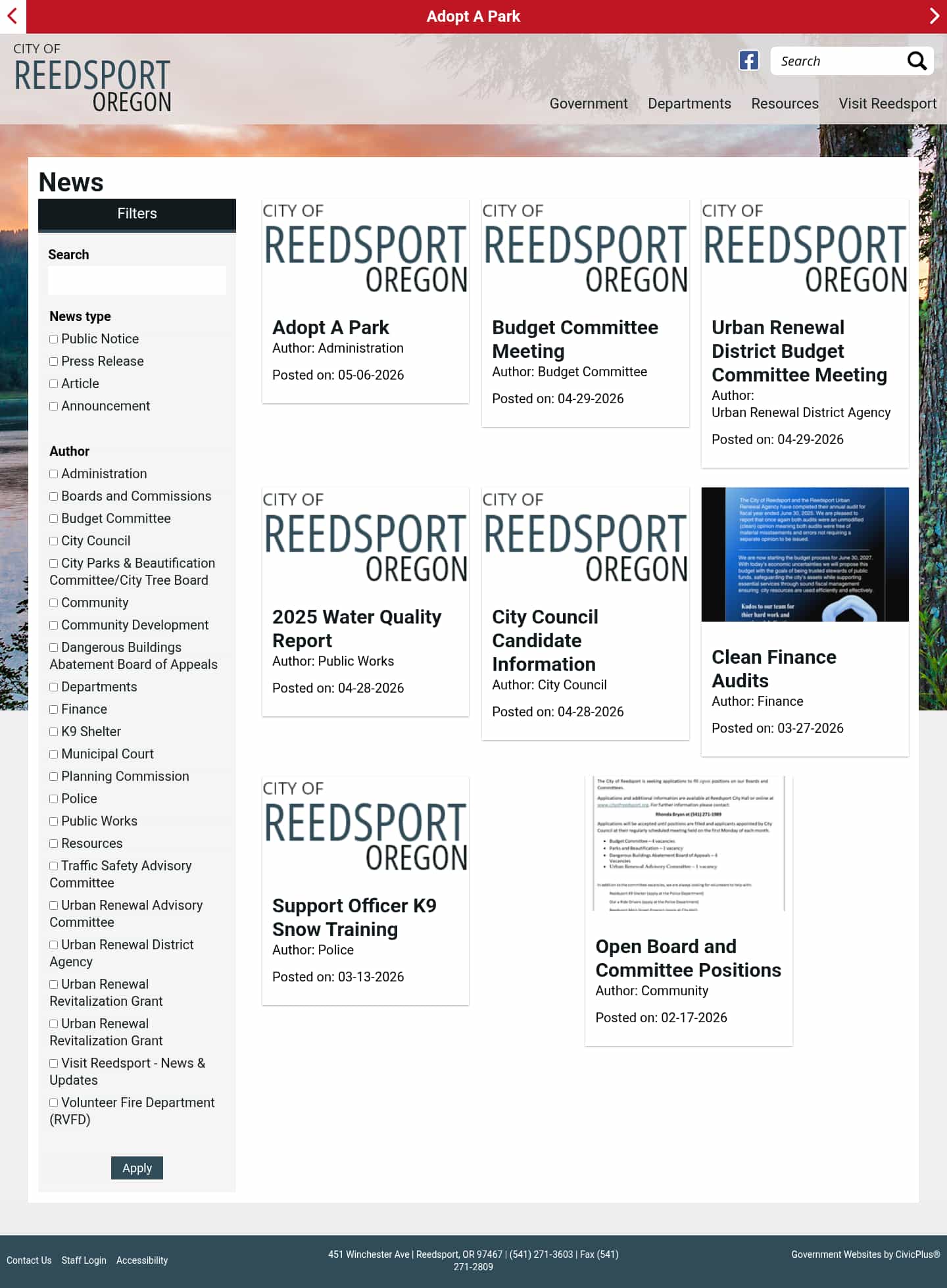 Latest website image capture