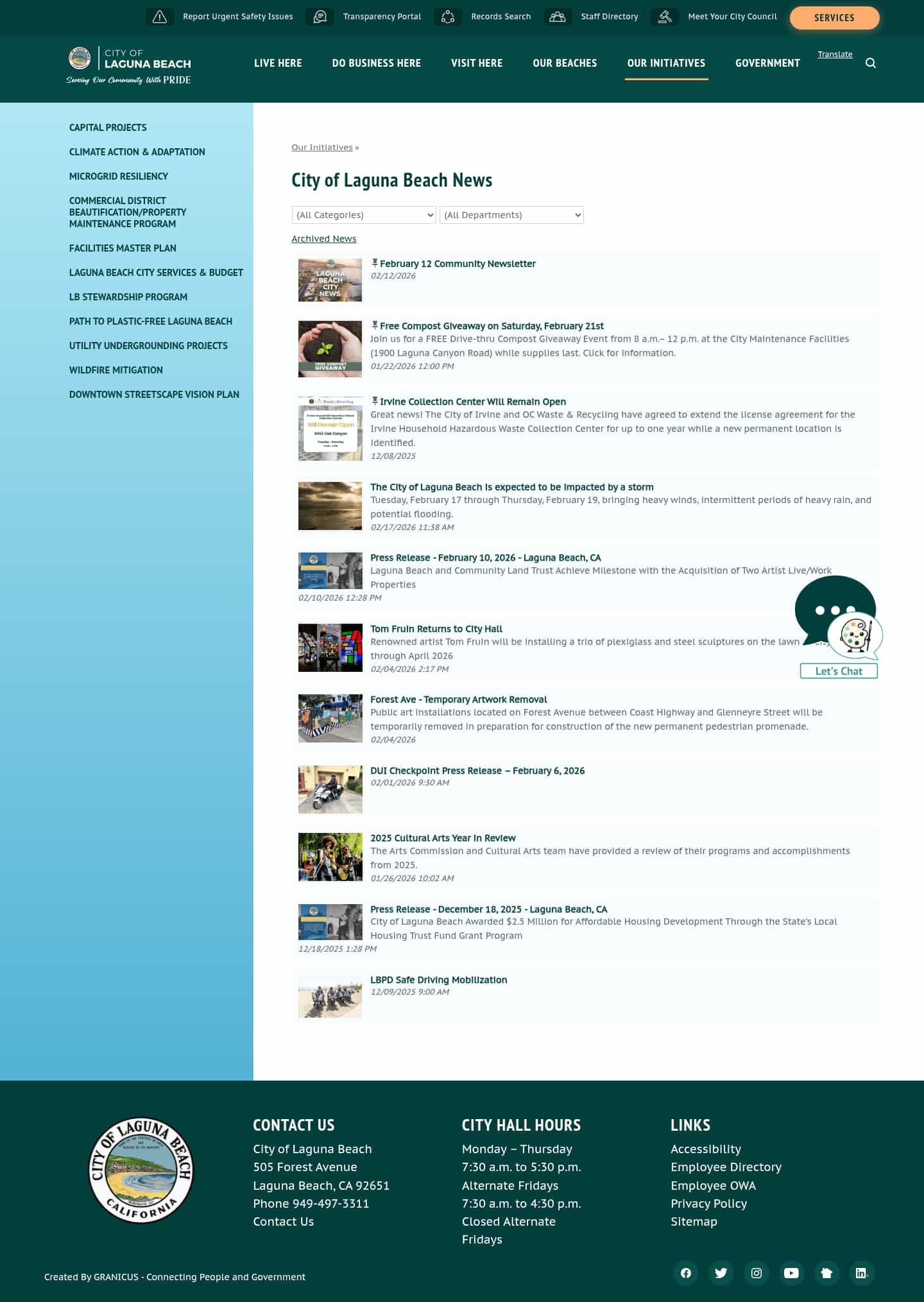 Latest website image capture