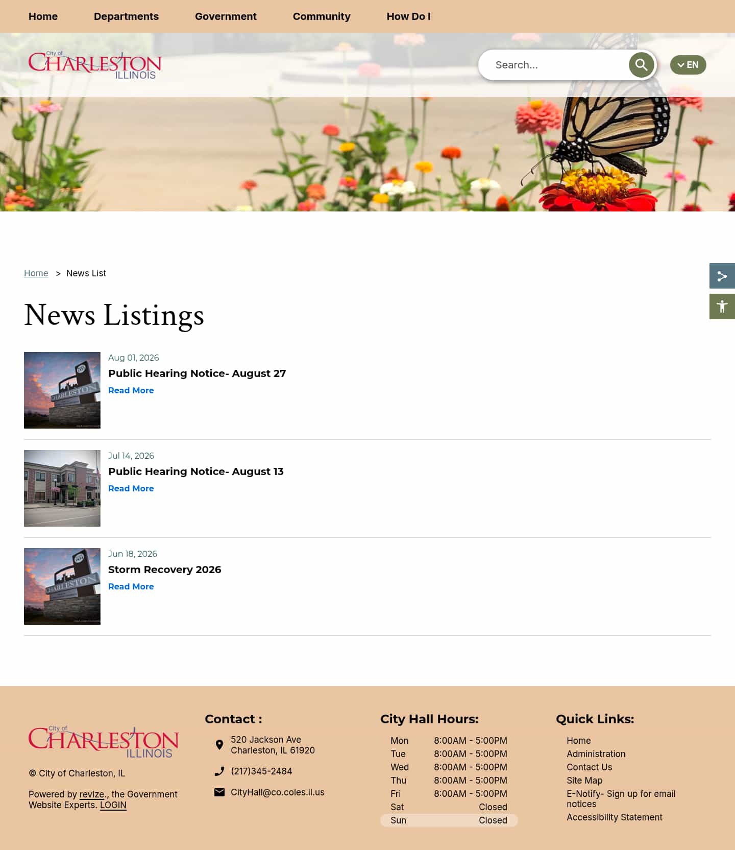 Latest website image capture