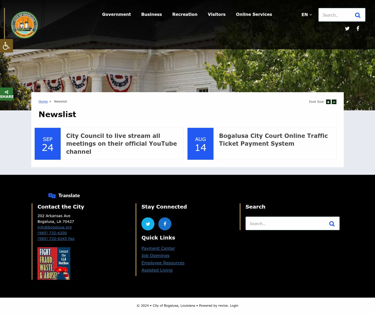 Latest website image capture