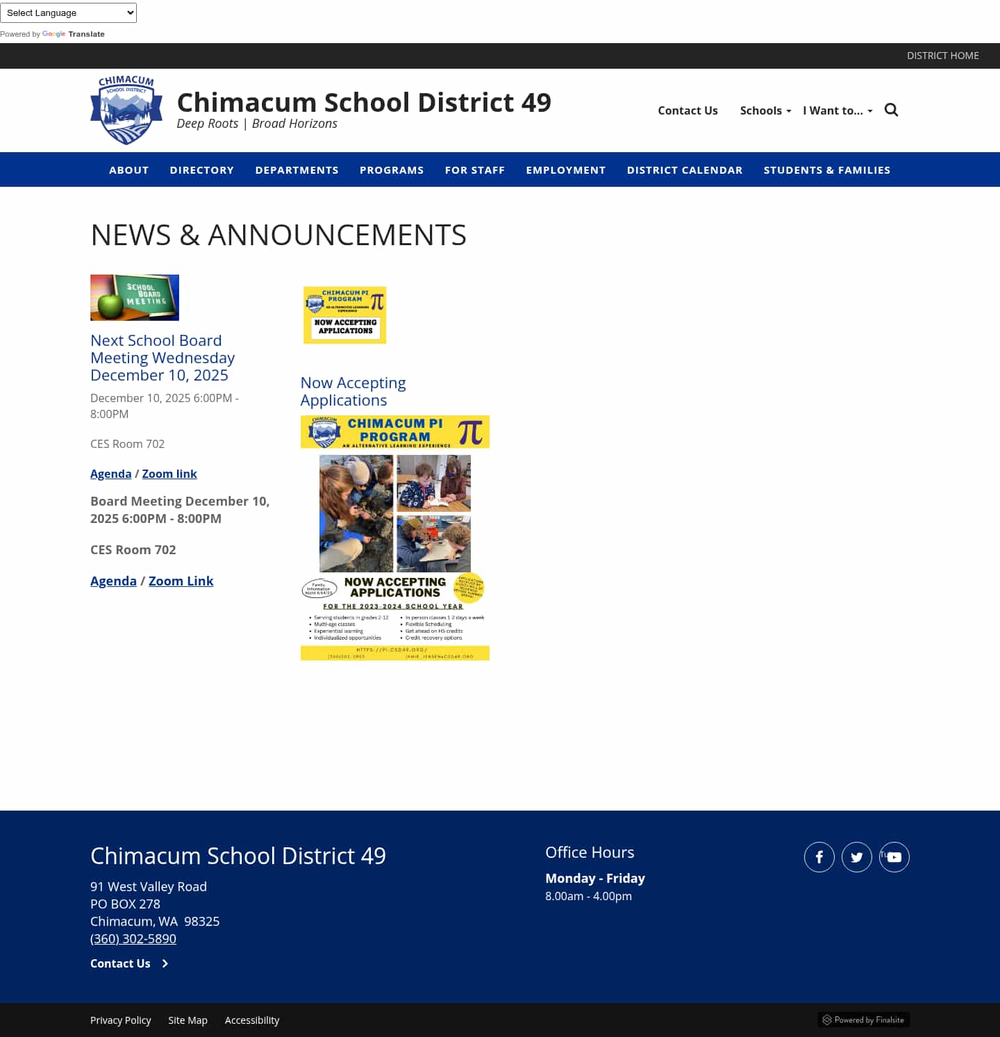 Latest website image capture