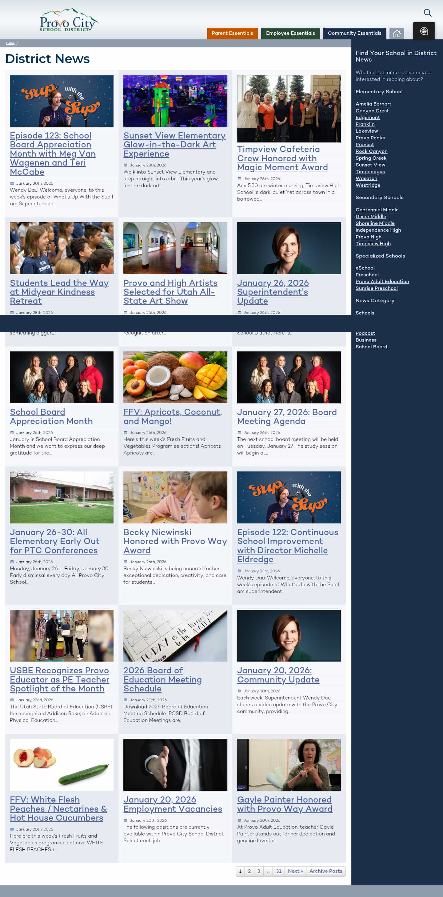 Latest website image capture