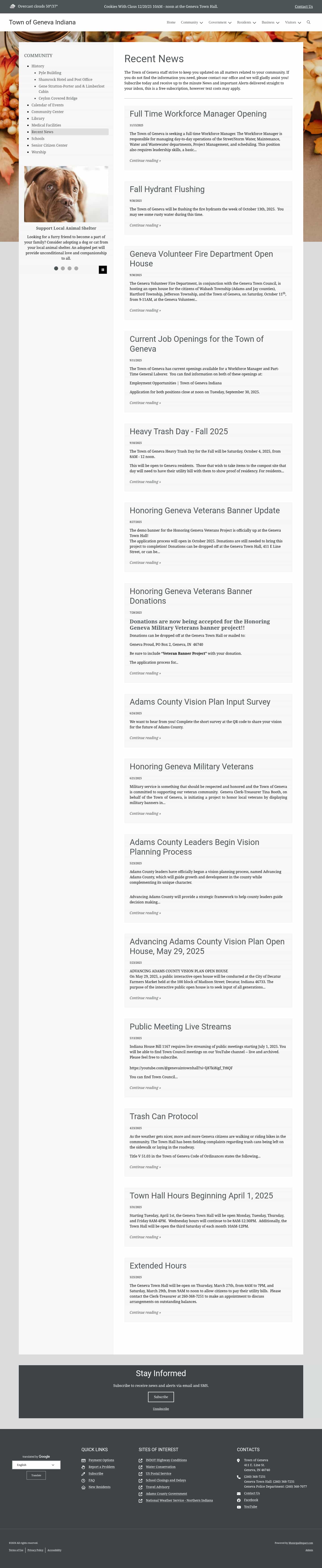 Latest website image capture