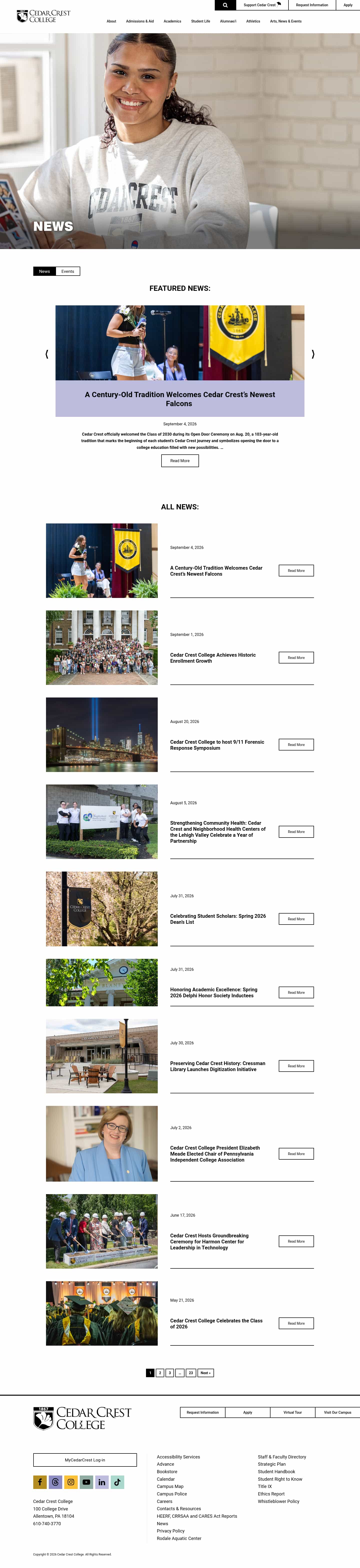 Latest website image capture