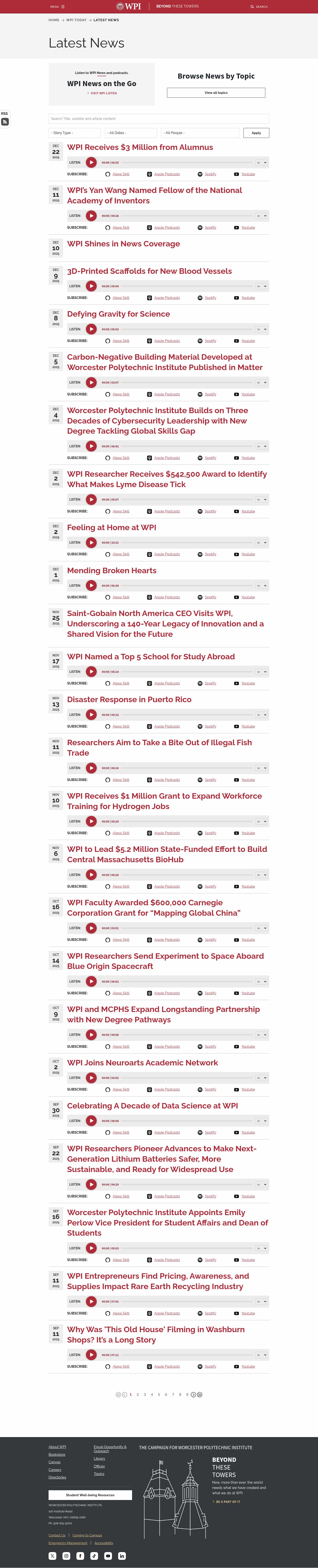 Latest website image capture