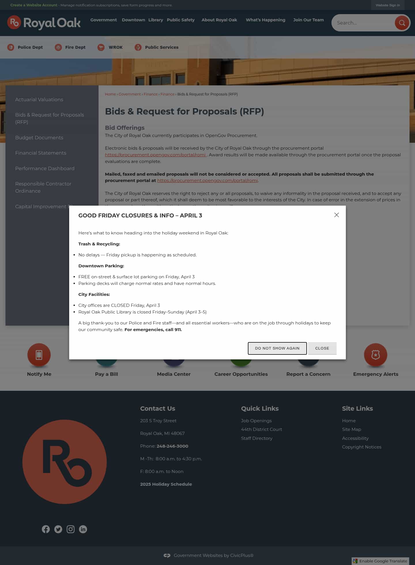 Latest website image capture