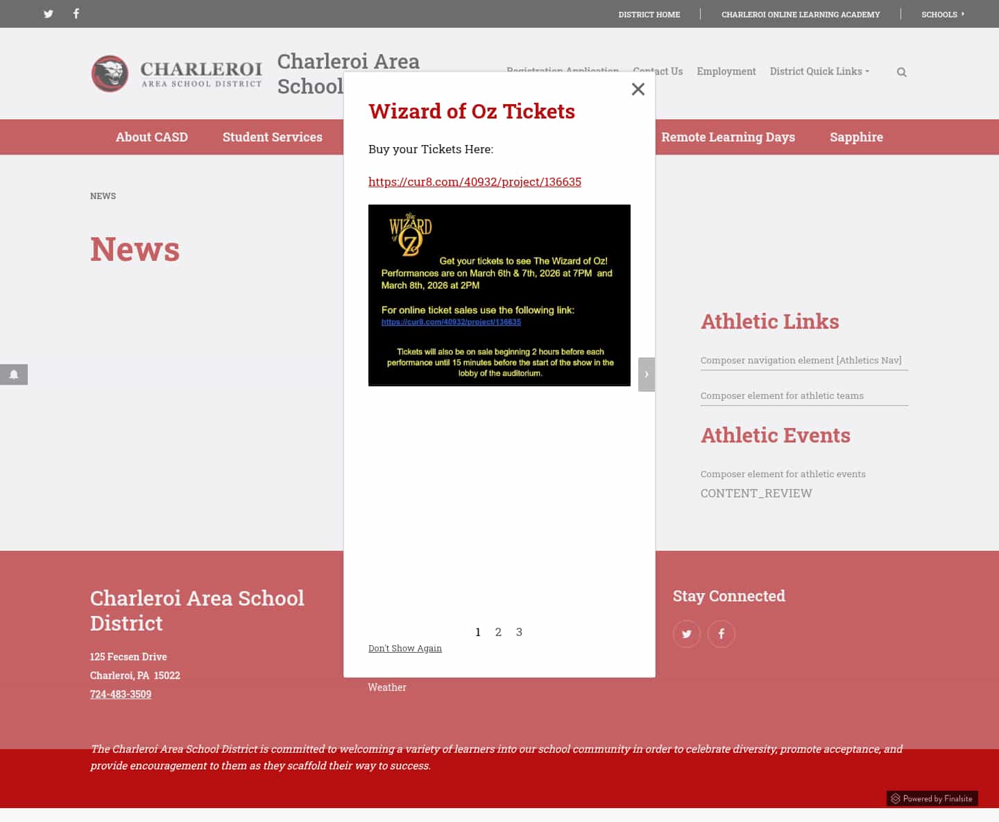 Latest website image capture